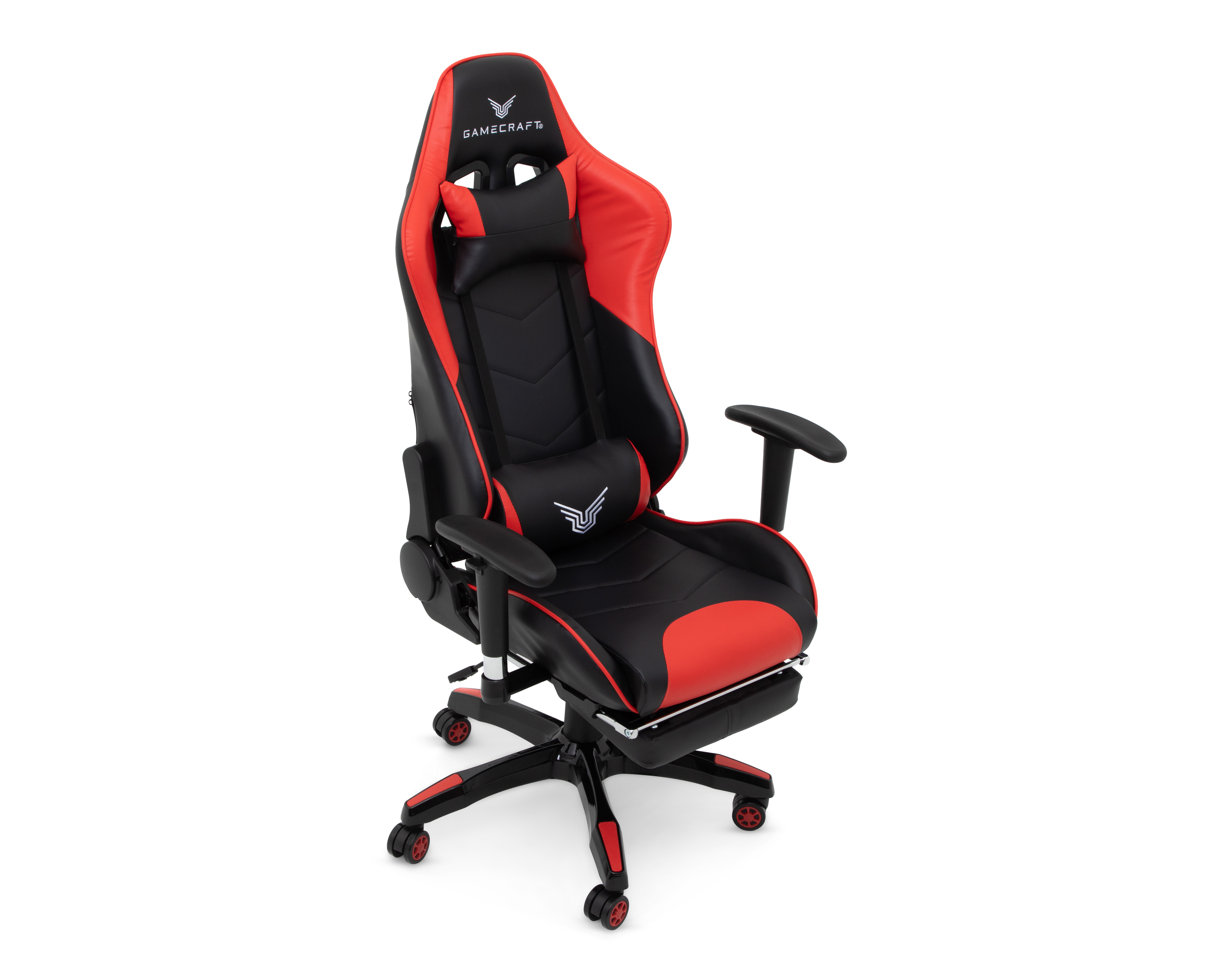 Foto 2 | Foto 2 | Silla Gamer GameCraft Negra/Roja