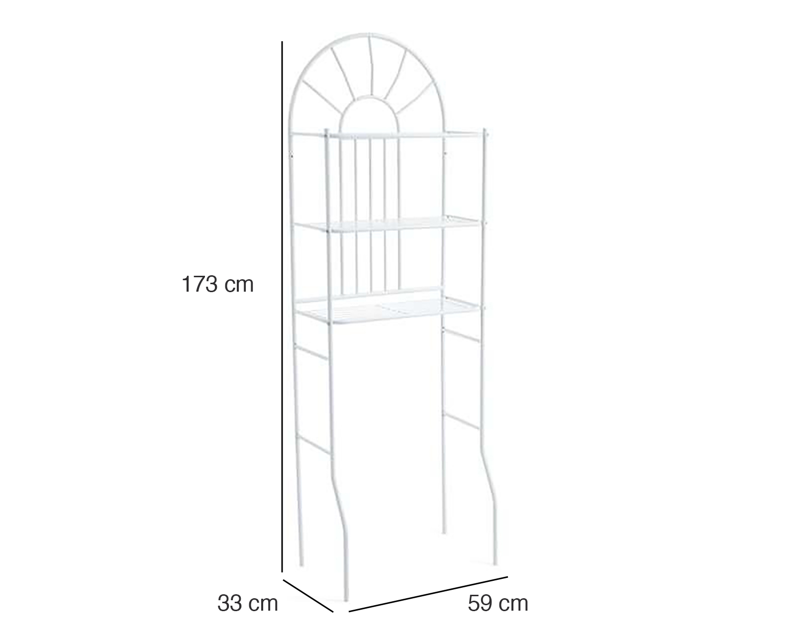 Foto 4 | Foto 5 | Mueble Organizador para Baño +Simple Blanco