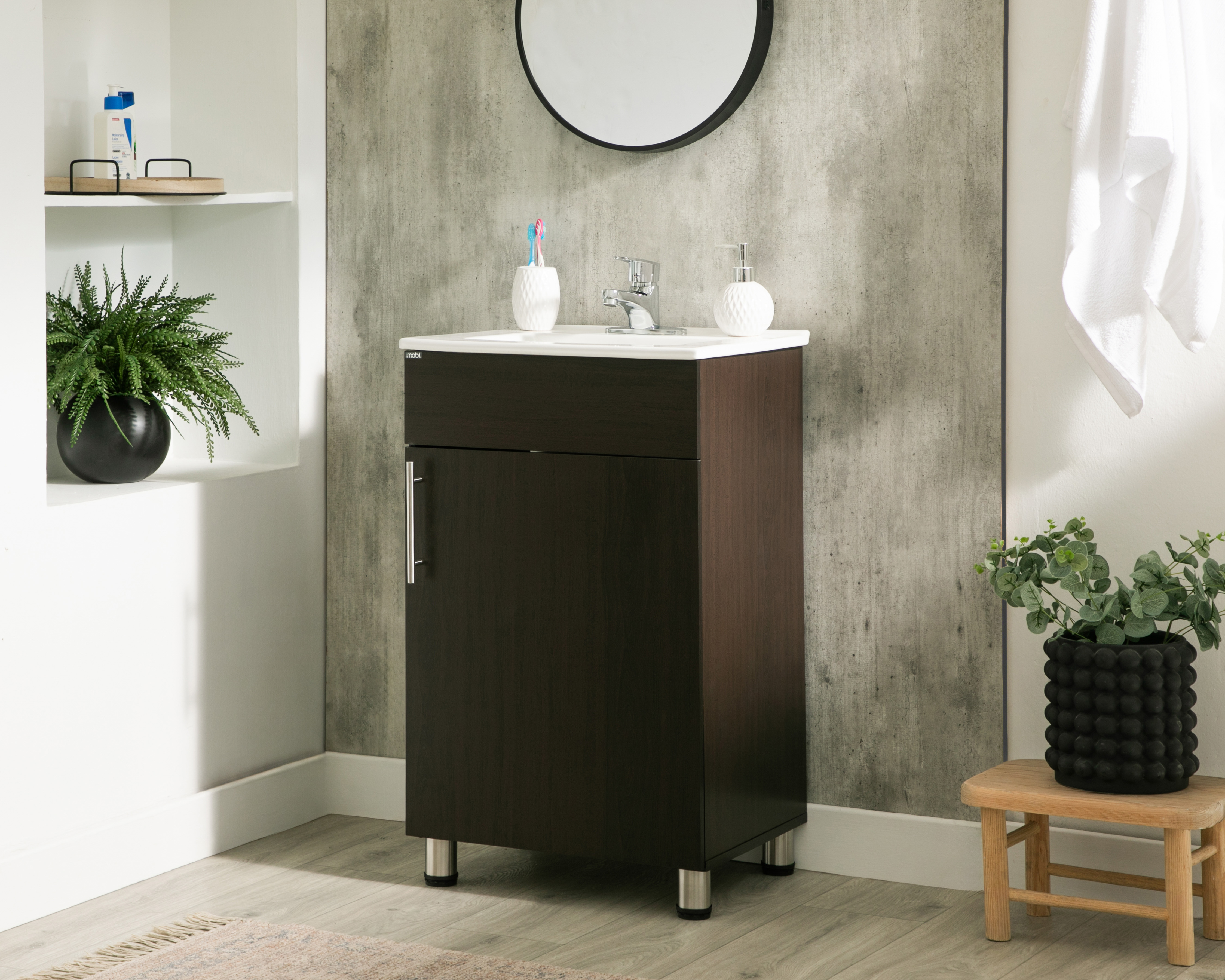 Mueble para Baño Mobi Newport Chocolate