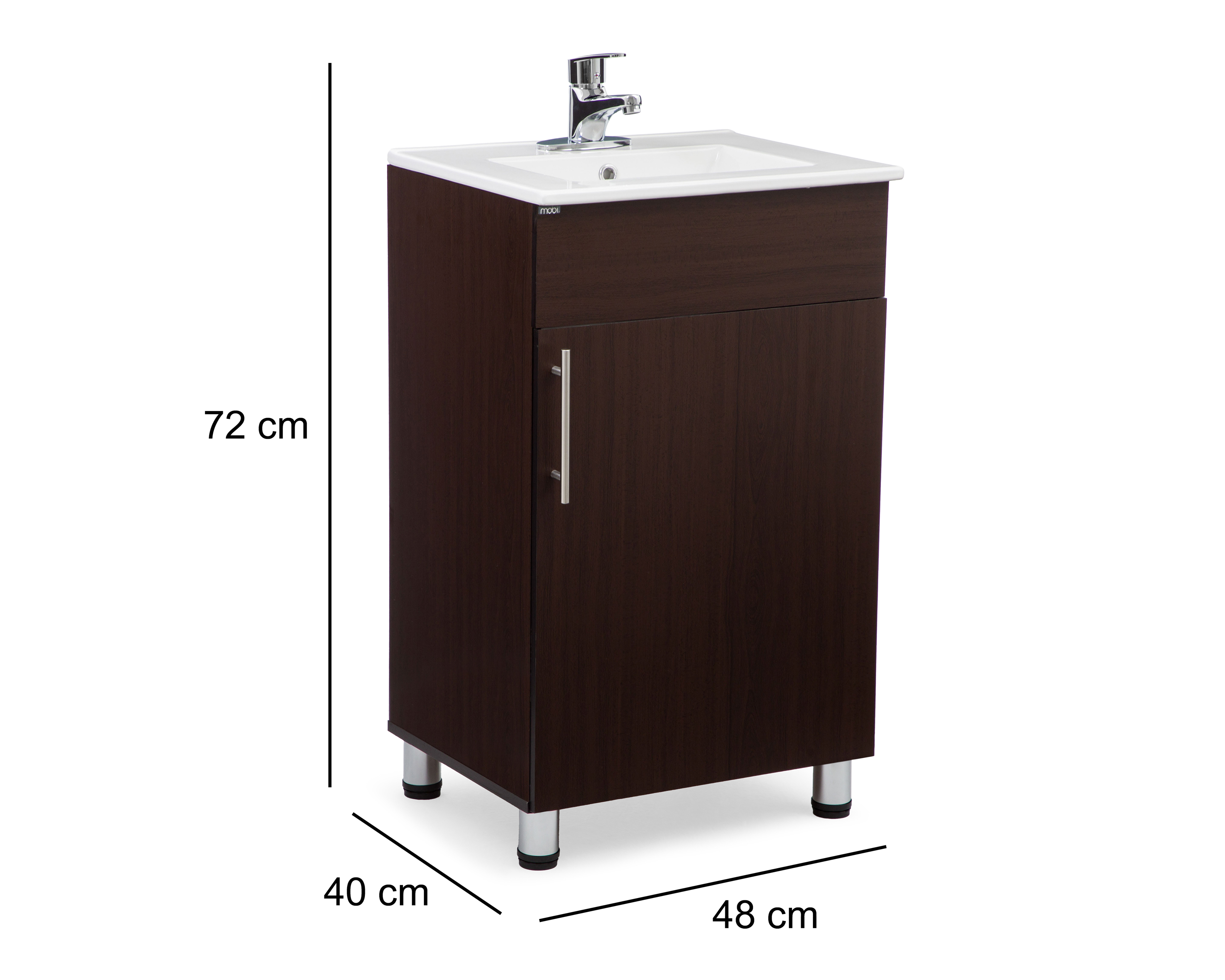 Foto 7 pulgar | Foto 6 | Mueble para Baño Mobi Newport Chocolate