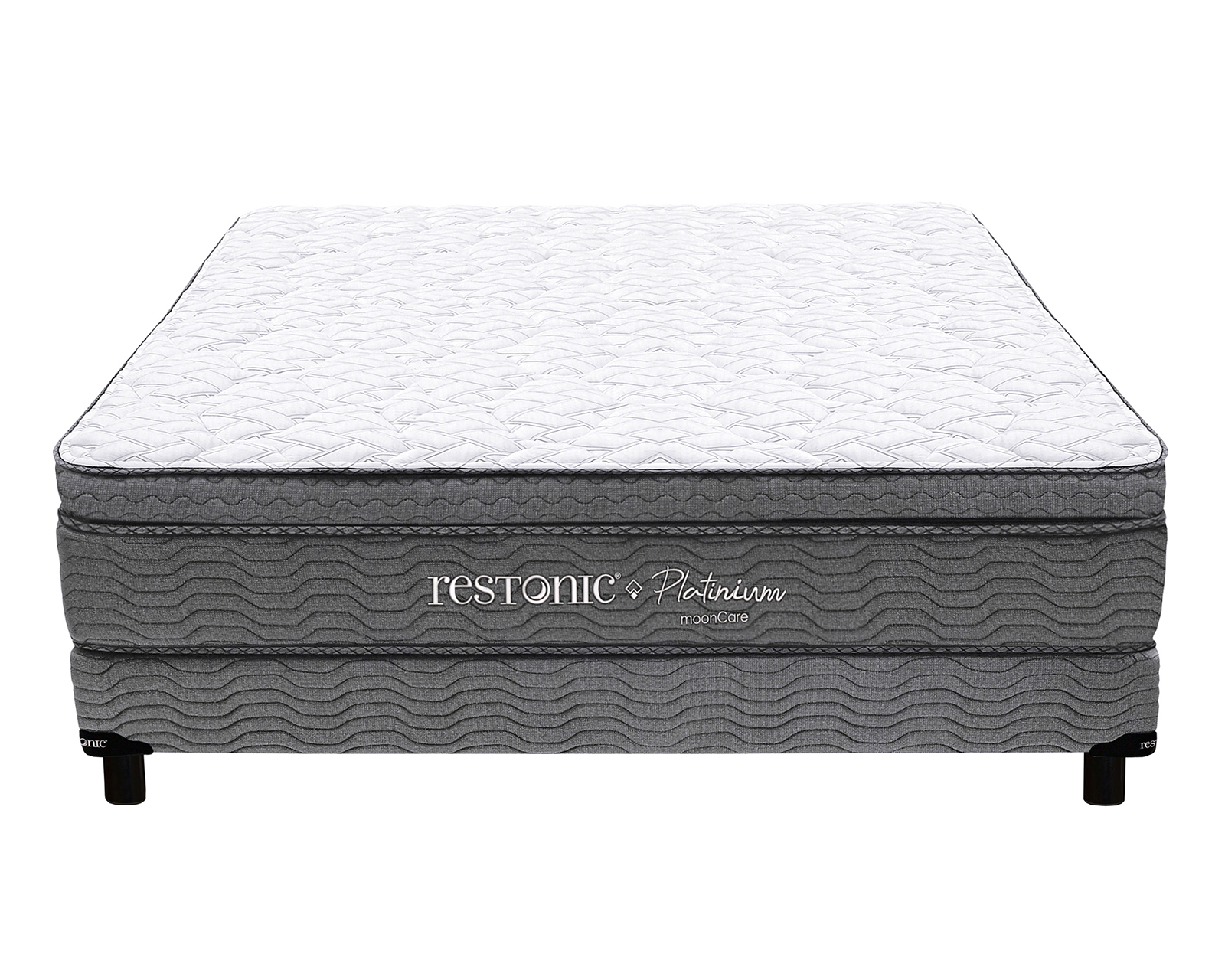 Foto 3 | Foto 3 | Juego de Colchón y Box Queen Size Restonic Platinium