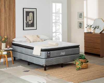 Foto 1 | Foto 1 | Juego de Colchón y Box Queen Size Sealy Raissa