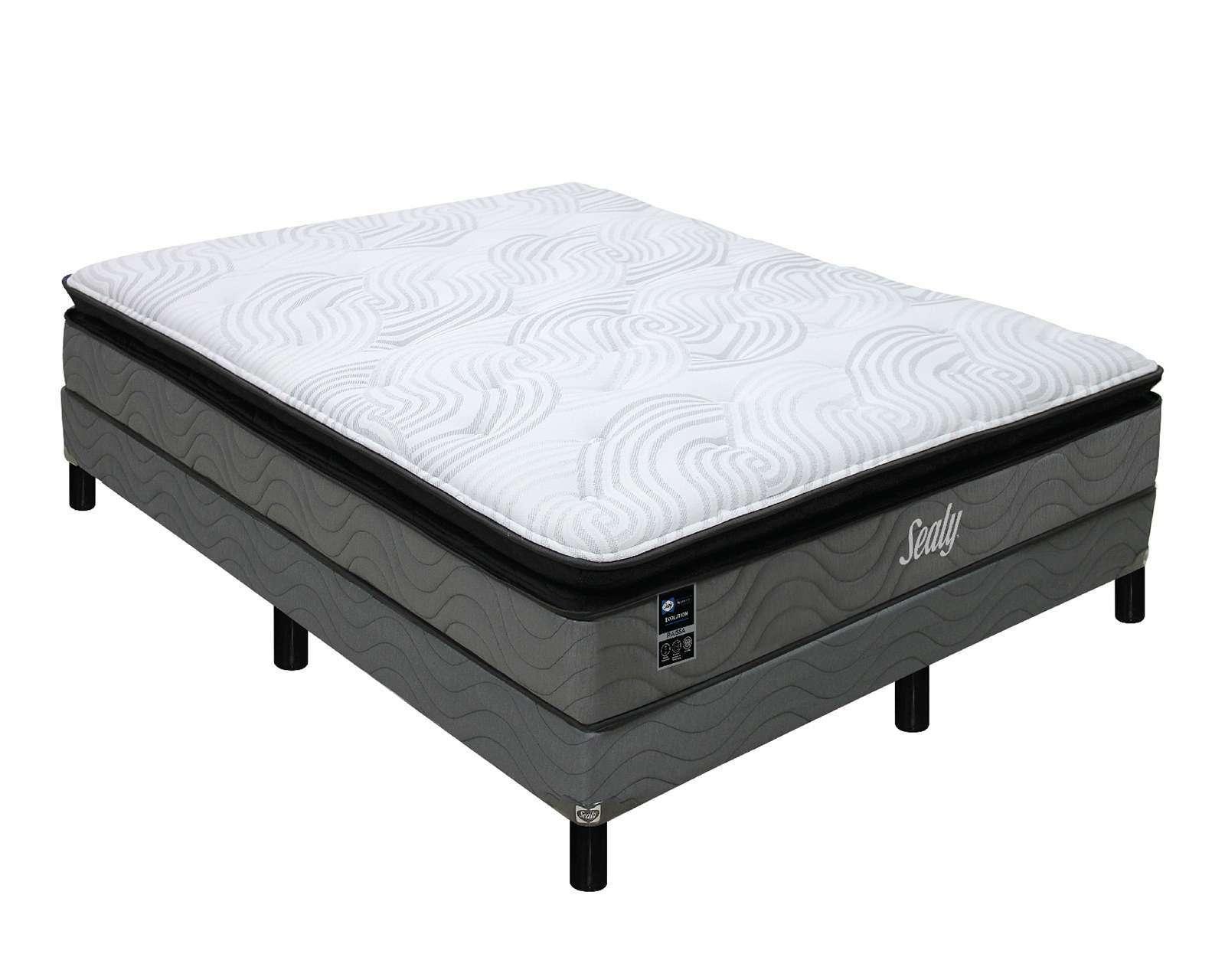 Foto 3 pulgar | Foto 2 | Juego de Colchón y Box Queen Size Sealy Raissa