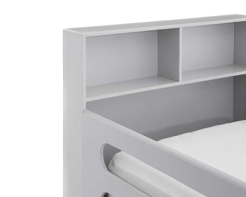 Foto 5 pulgar | Foto 4 | Cama Infantil Lucero de Madera de Pino color Gris