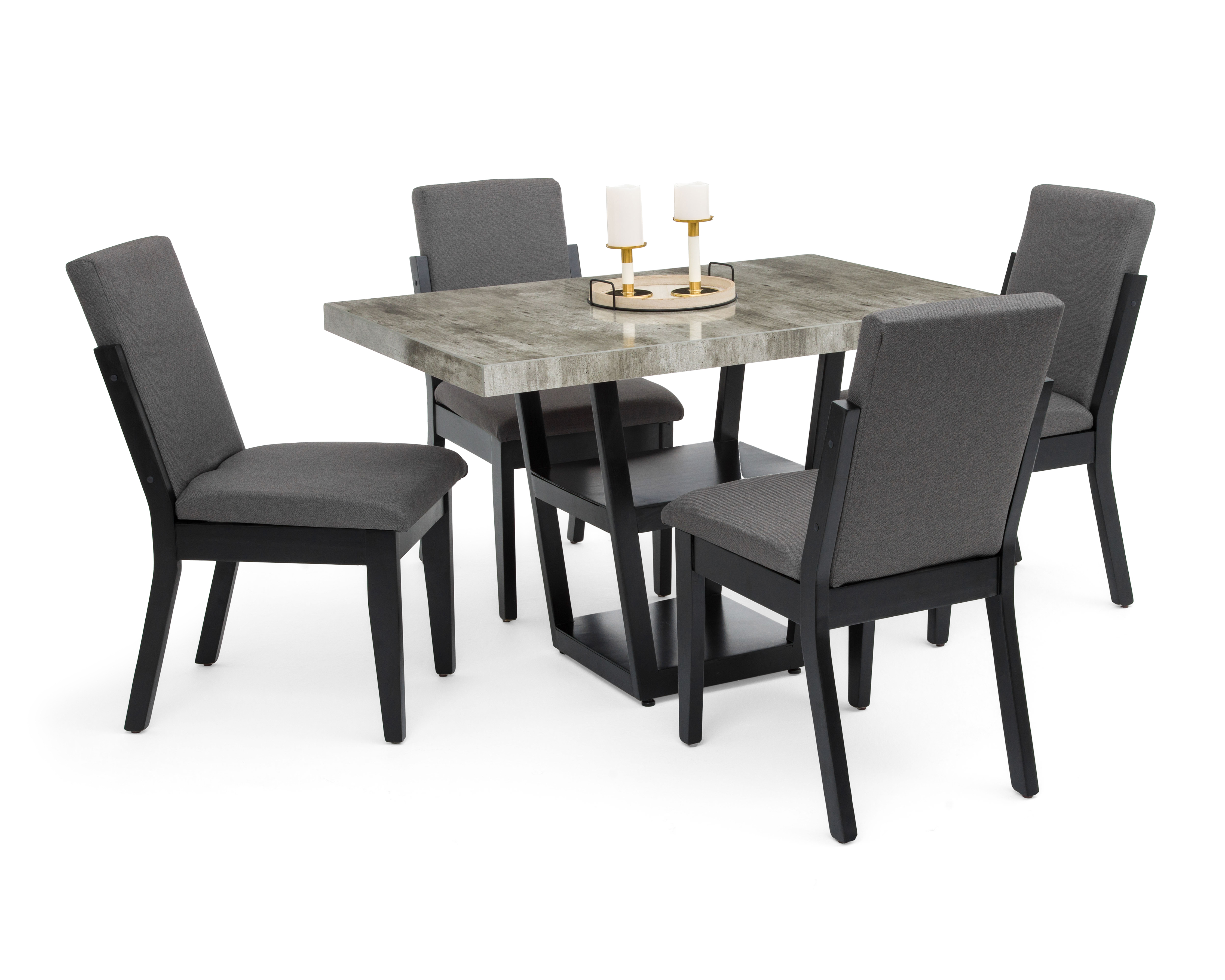 Foto 6 | Foto 6 | Comedor Boxster con 4 Sillas