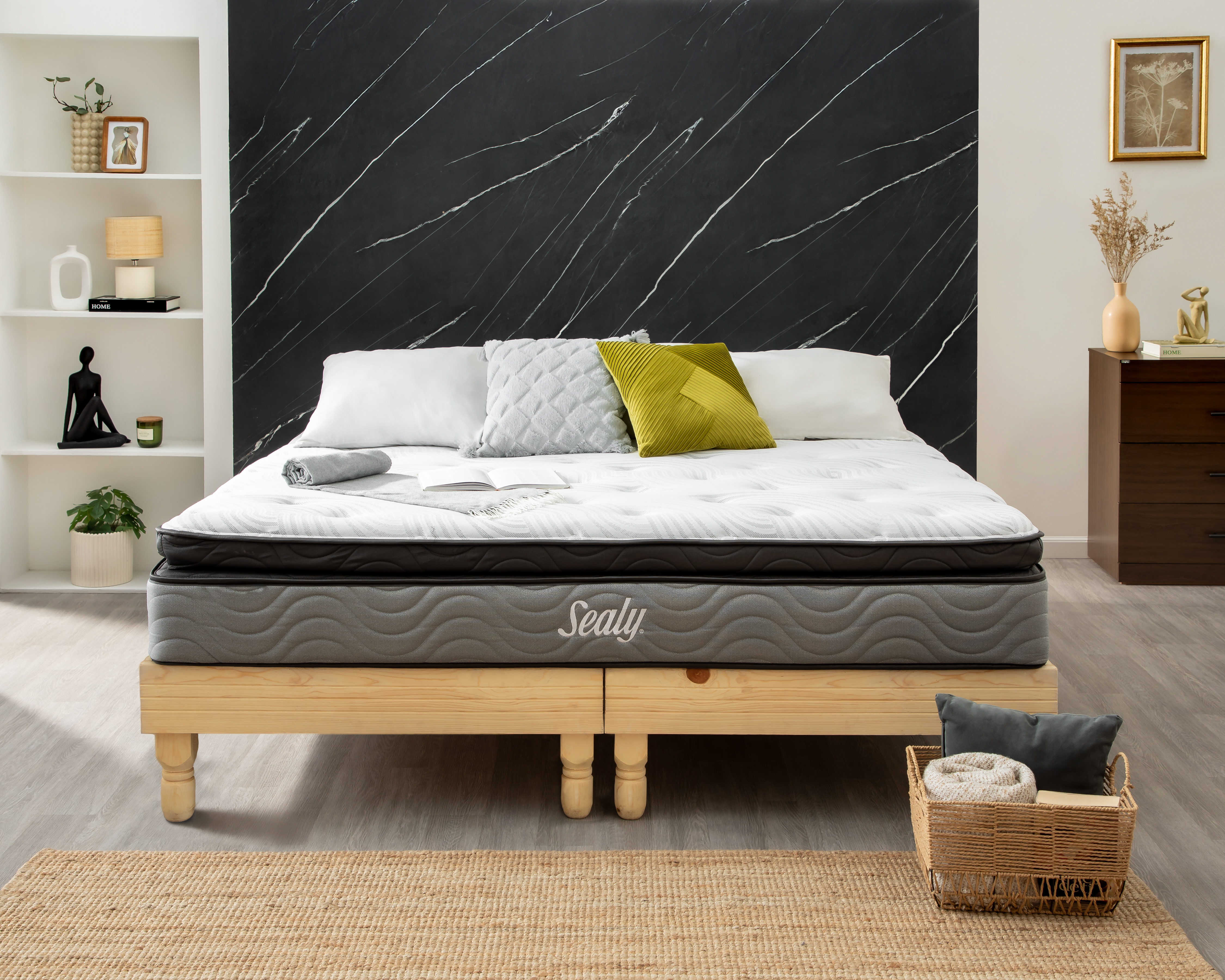 Colchón King Size Sealy Raissa