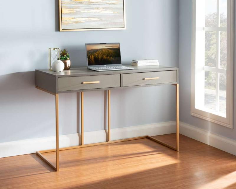 Foto 2 pulgar | Foto 1 | Escritorio Sol Gris