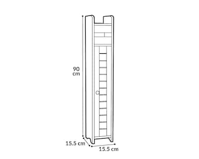 Foto 6 | Foto 6 | Mueble Divisor para Baño Serena Blanco