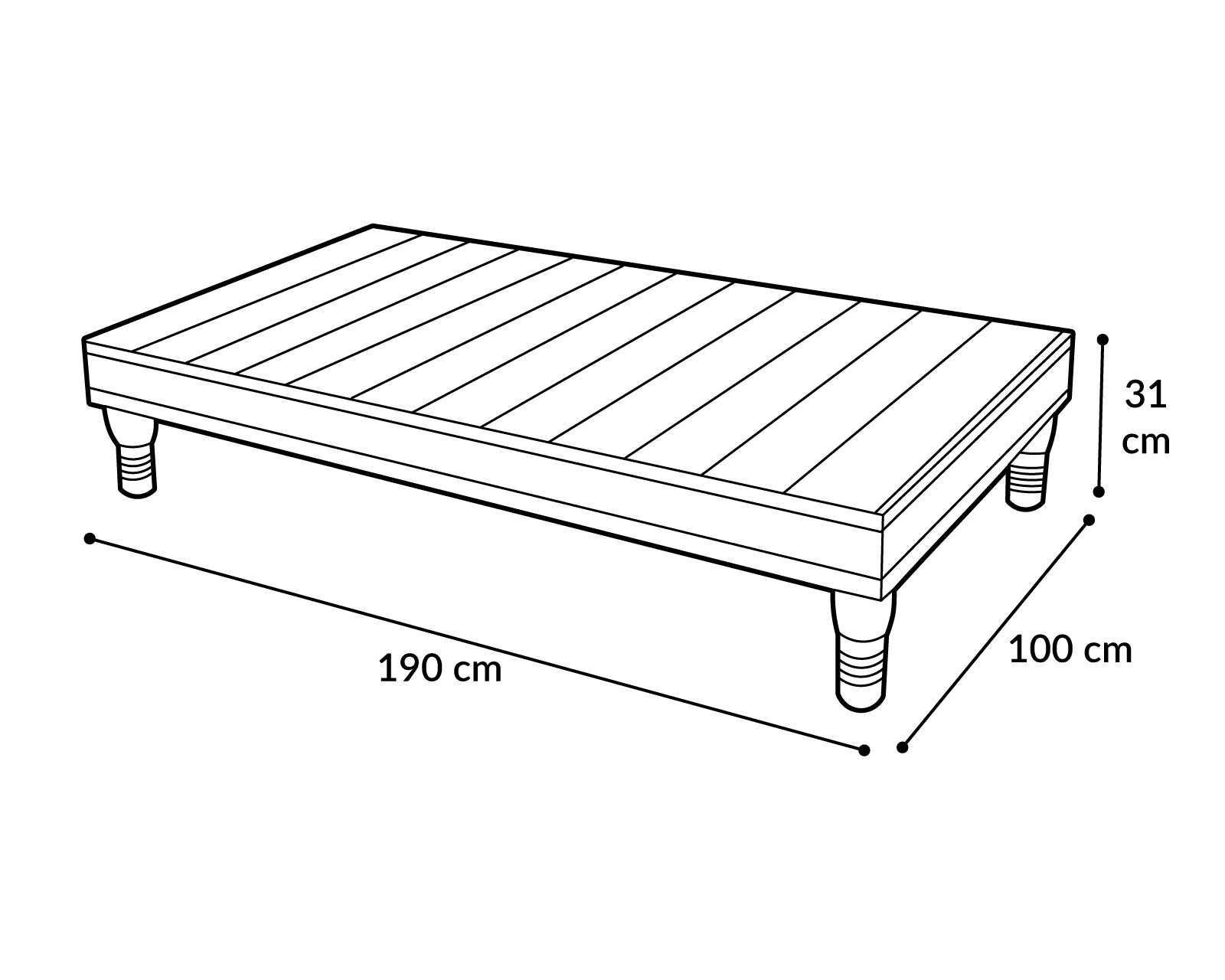 Foto 6 pulgar | Foto 6 | Base para Colchón 5000 Individual