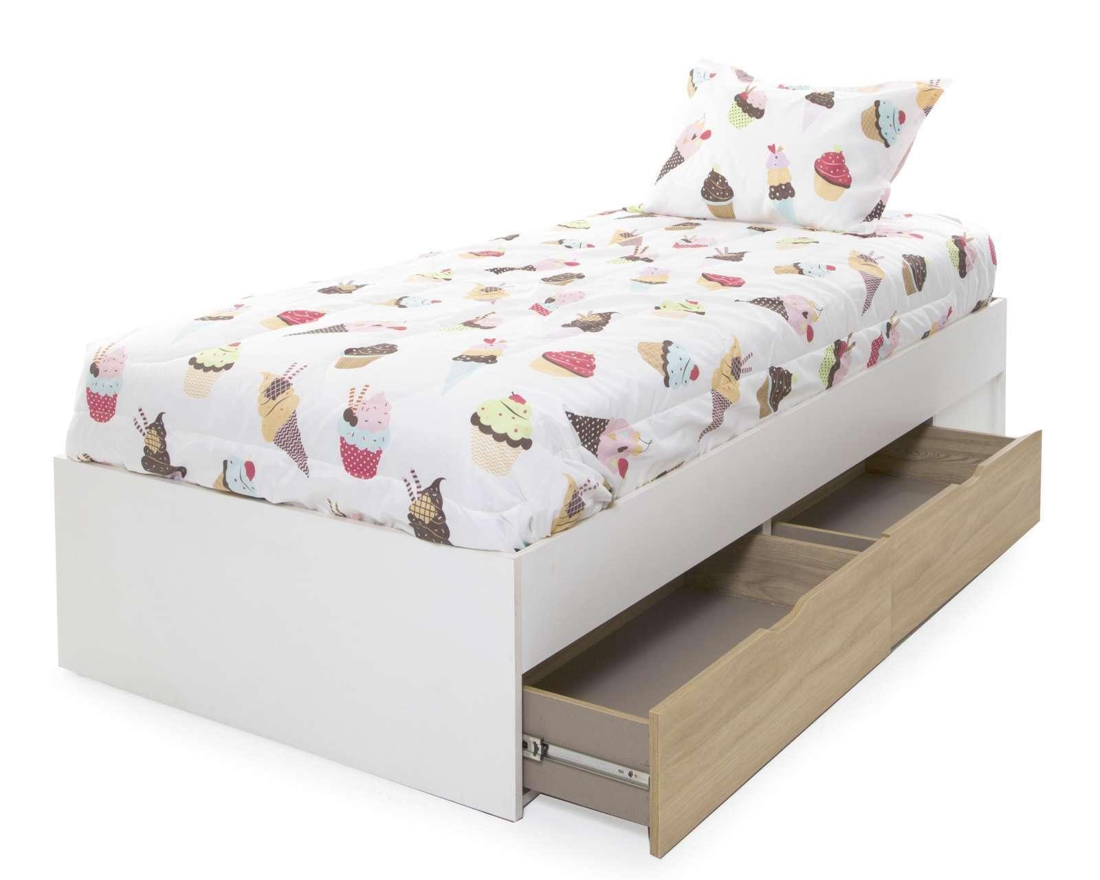 Foto 4 pulgar | Foto 3 | Cama Infantil Individual Haus de Madera color Café