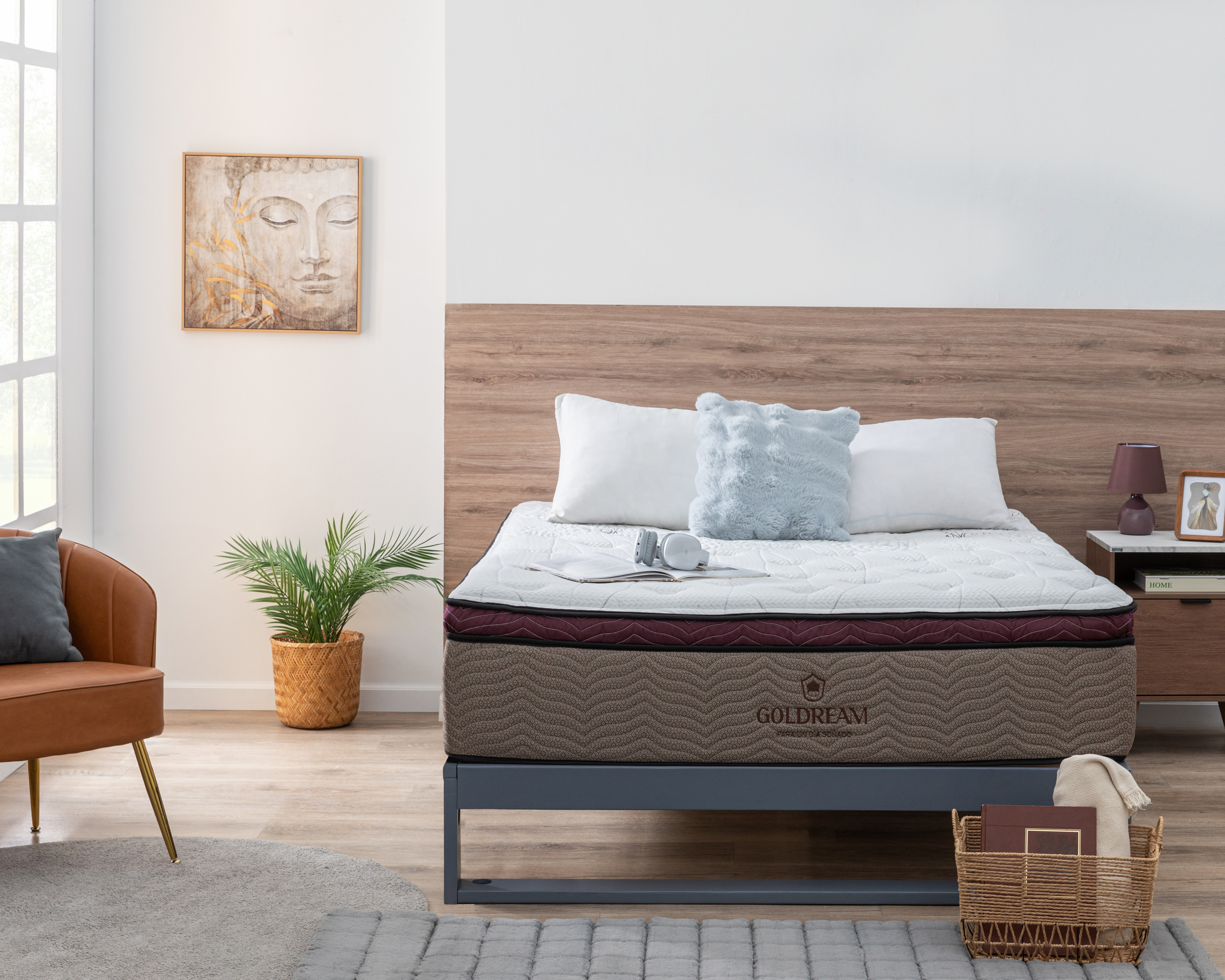 Colchón Queen Size Goldream Purity Plus