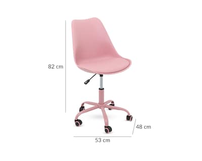 Foto 6 | Foto 6 | Silla de Oficina Blokhus Rosa