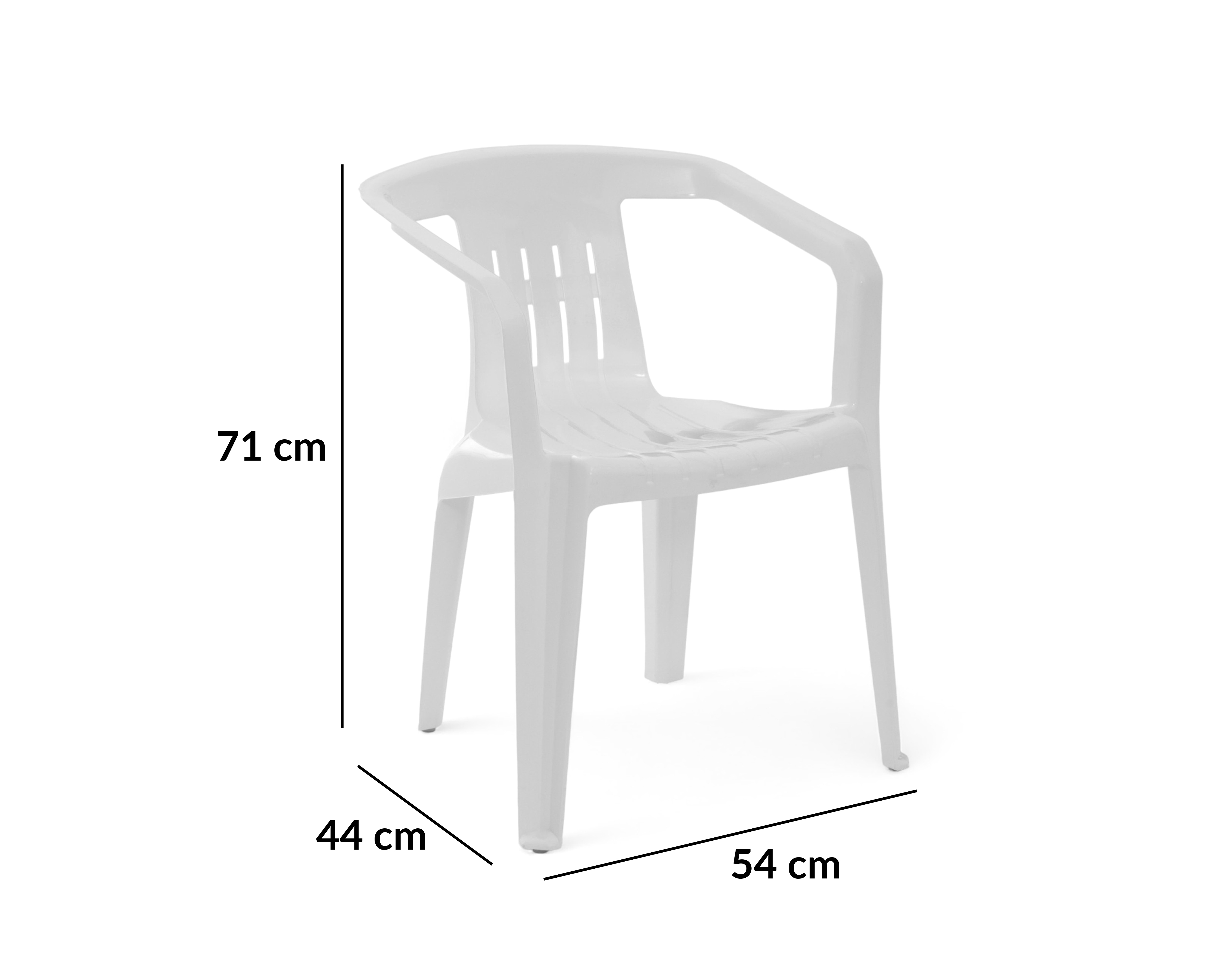 Foto 6 | Foto 6 | Silla de Plástico Alica Diamante