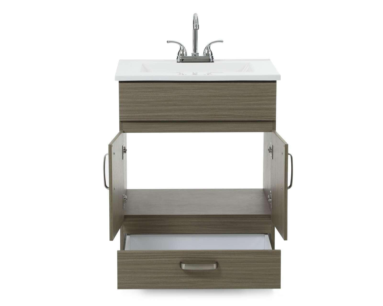 Foto 5 pulgar | Foto 4 | Mueble para Baño Aurora Gris