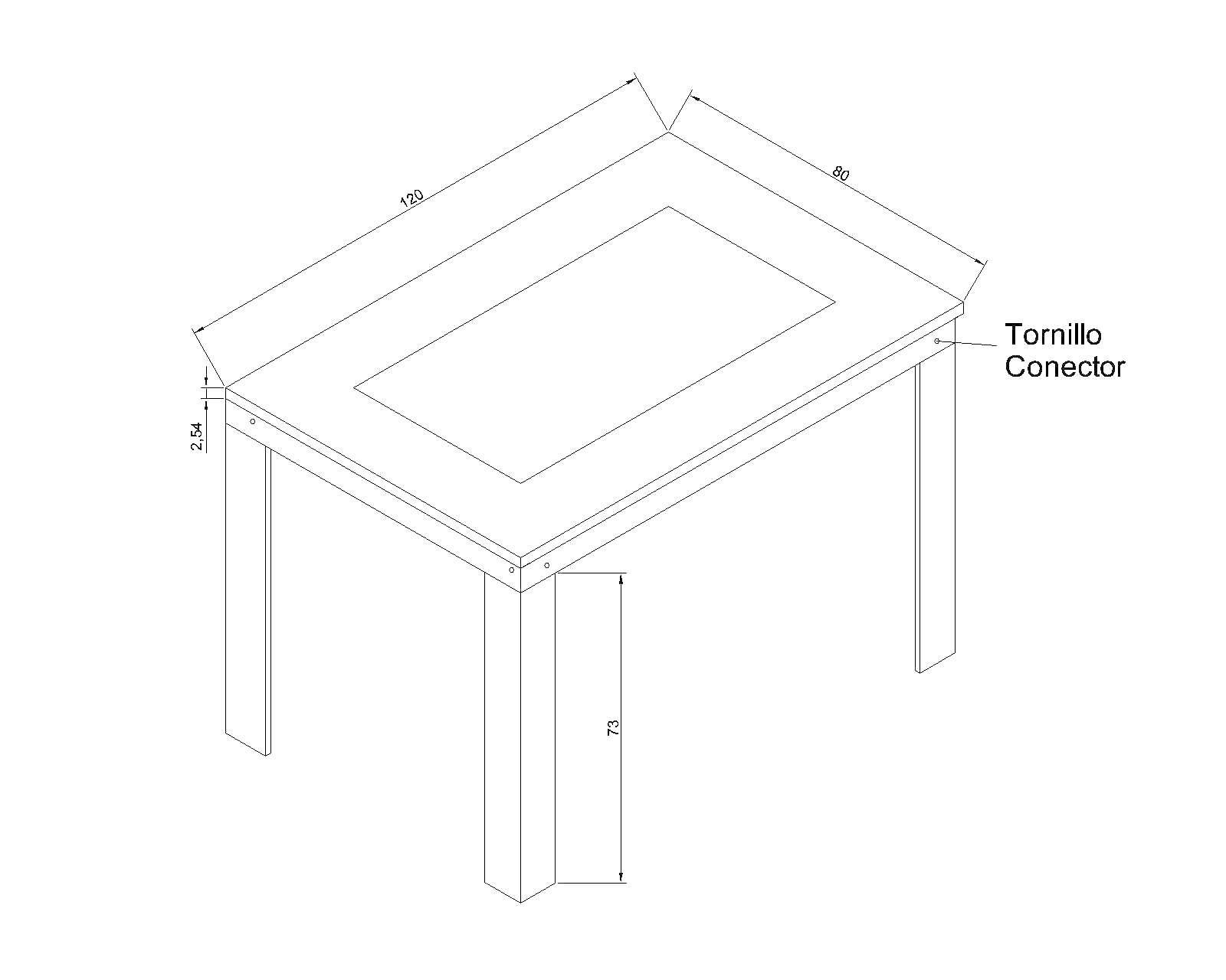 Foto 6 | Foto 6 | Comedor Irlanda con 4 Sillas