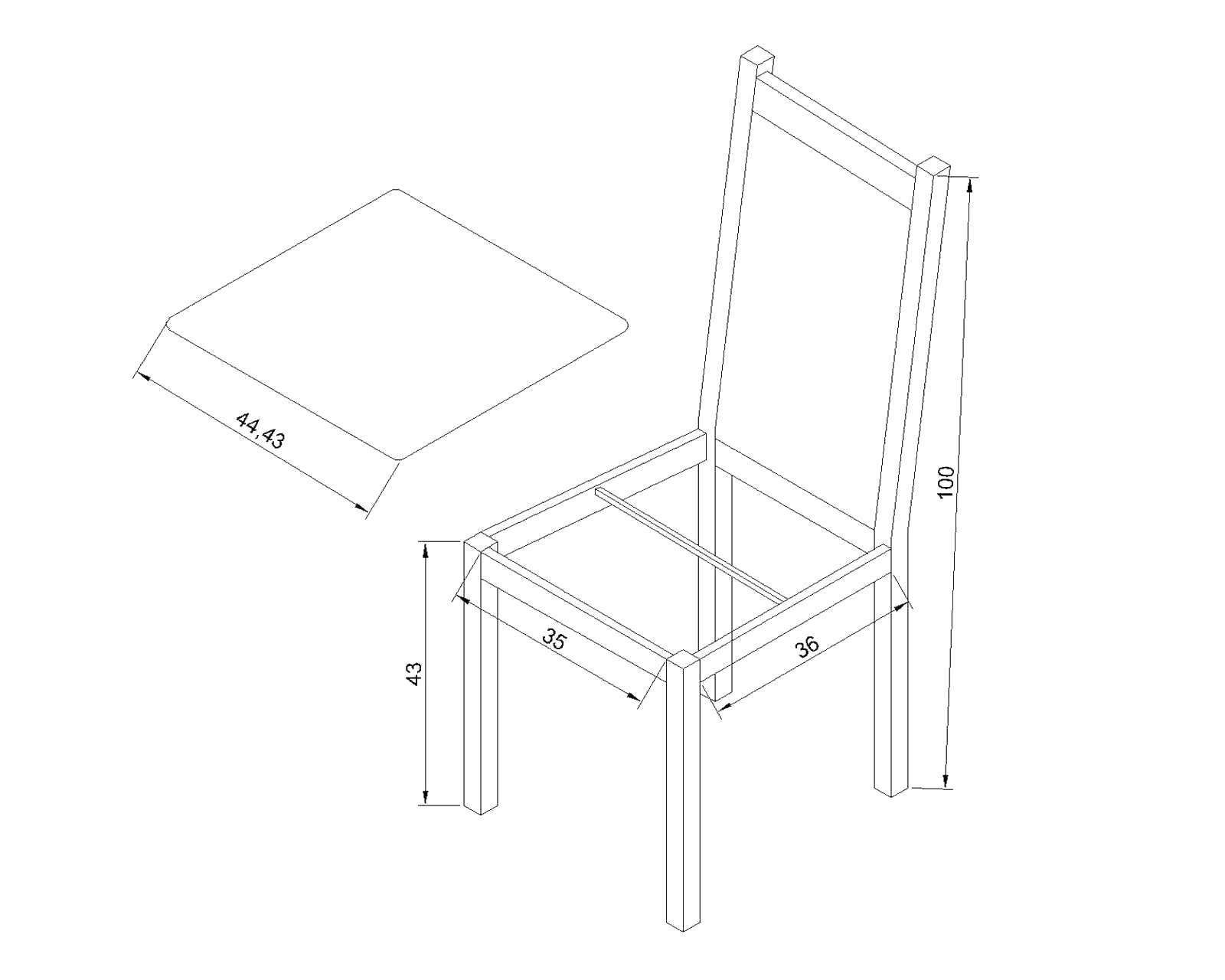 Foto 8 pulgar | Foto 7 | Comedor Irlanda con 4 Sillas