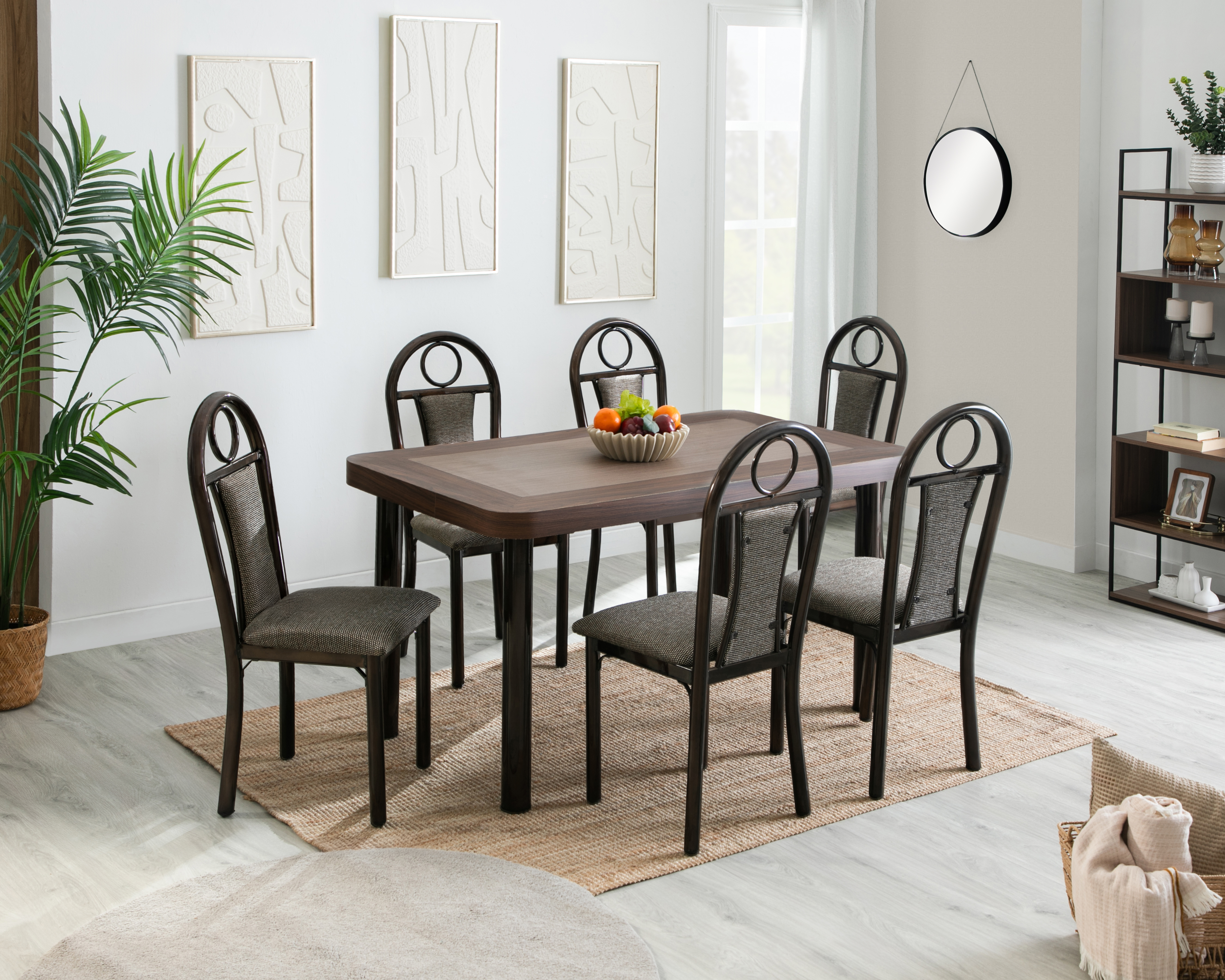 Comedor Brenda con 6 Sillas