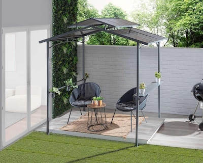 Foto 1 | Foto 1 | Toldo Greta con Repisas Laterales Negro