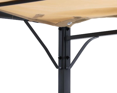 Foto 4 | Foto 4 | Toldo 3 x 2.50 m Ajustable Negro/Beige