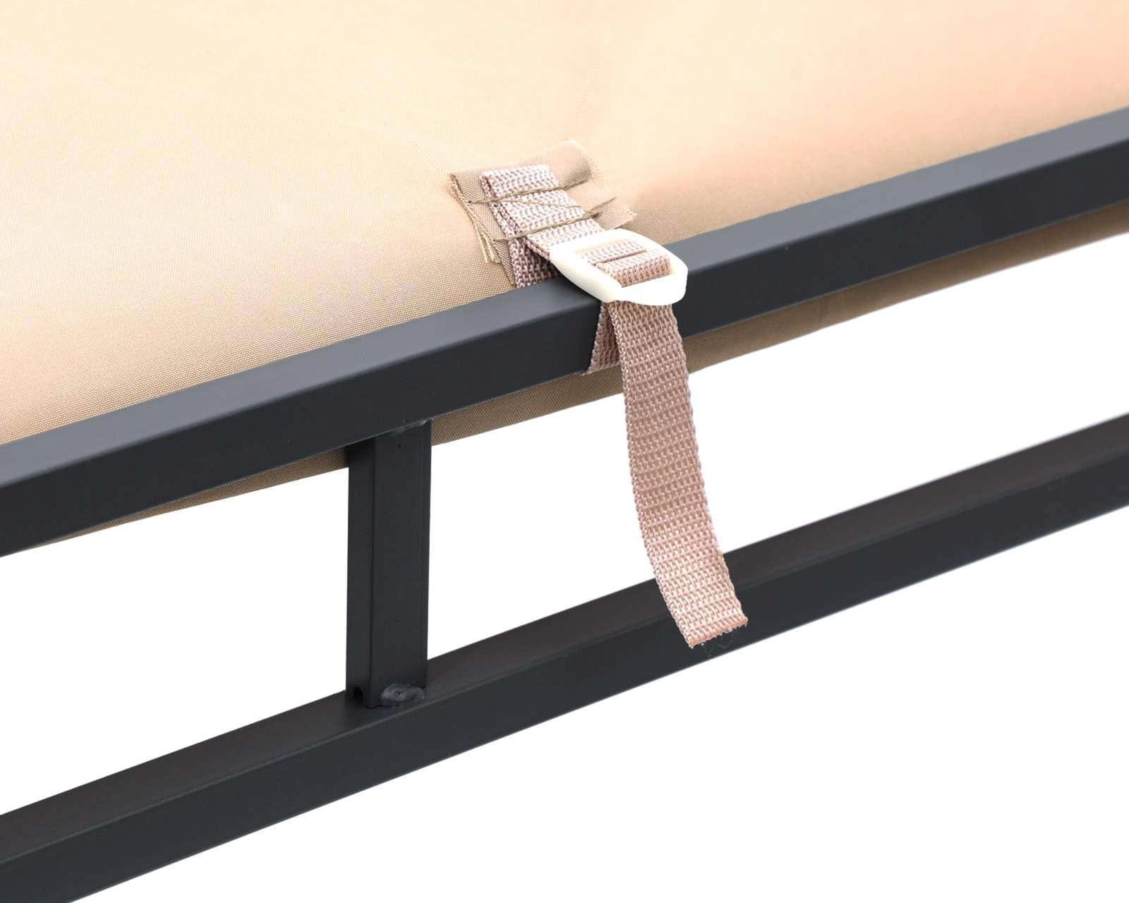 Foto 6 pulgar | Foto 5 | Toldo 3 x 2.50 m Ajustable Negro/Beige