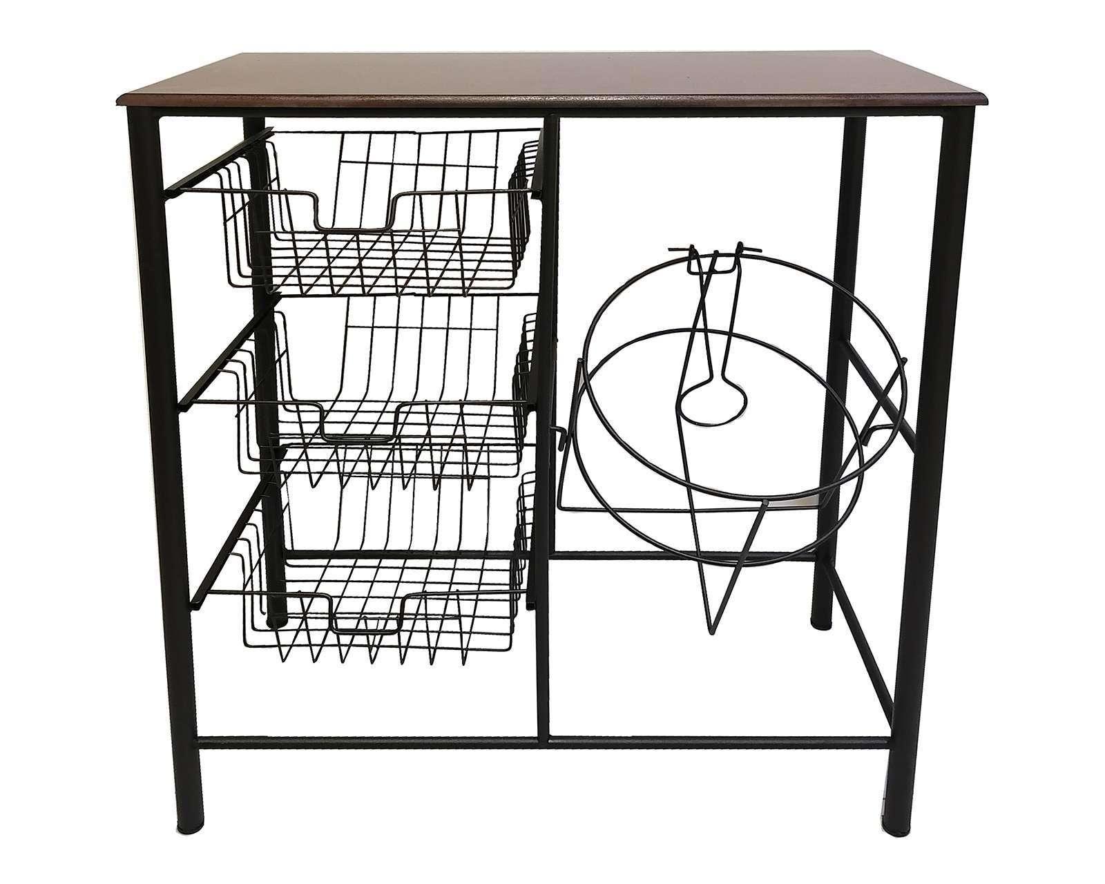 Foto 3 pulgar | Foto 2 | Mesa Multiusos Bianca Negra