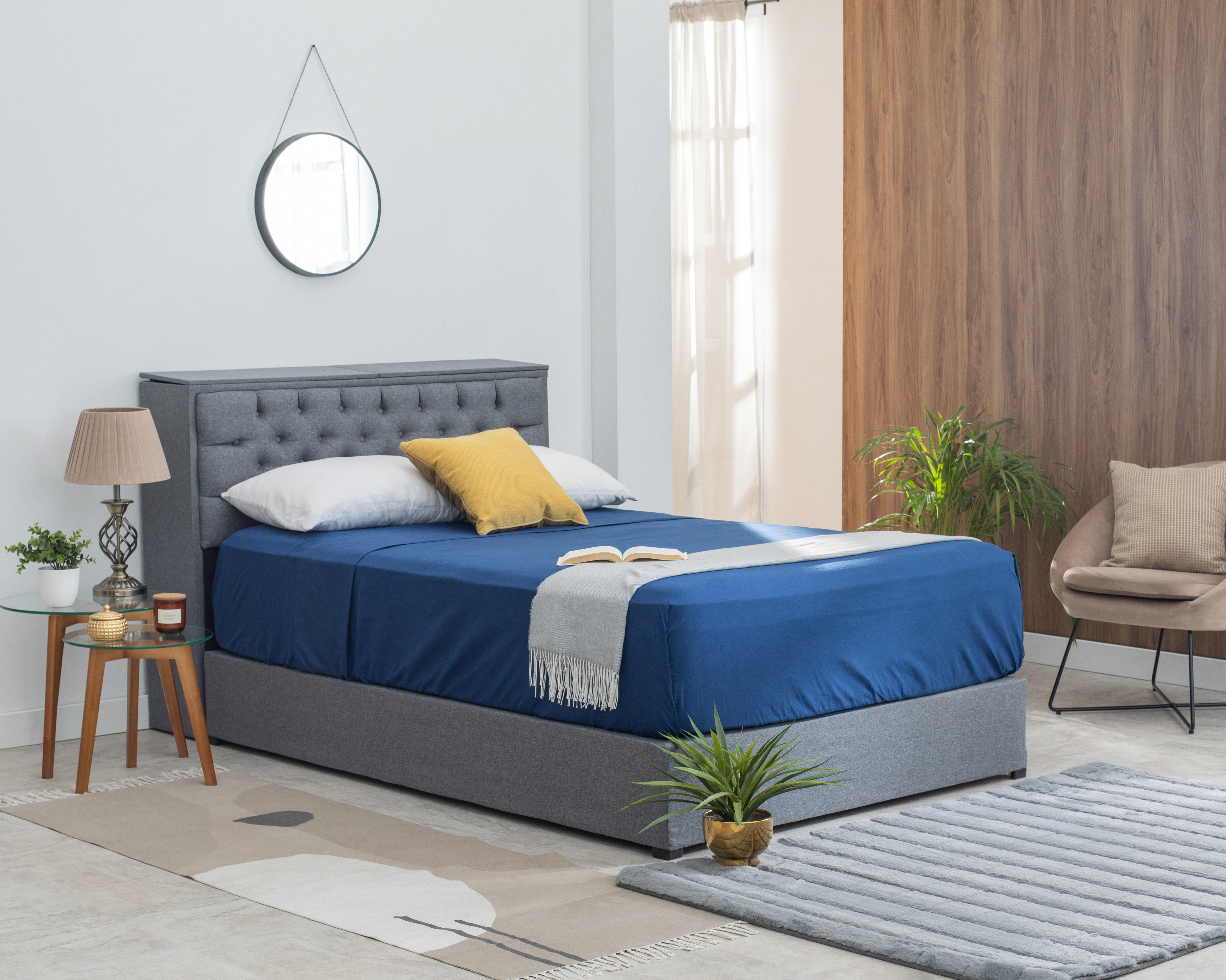 Cama Matrimonial Victoria de Madera