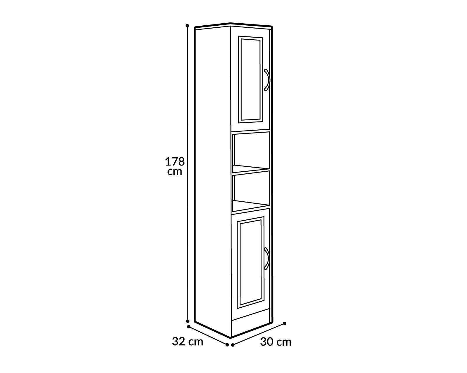 Foto 7 pulgar | Foto 6 | Mueble Organizador de Baño Victoria Blanco