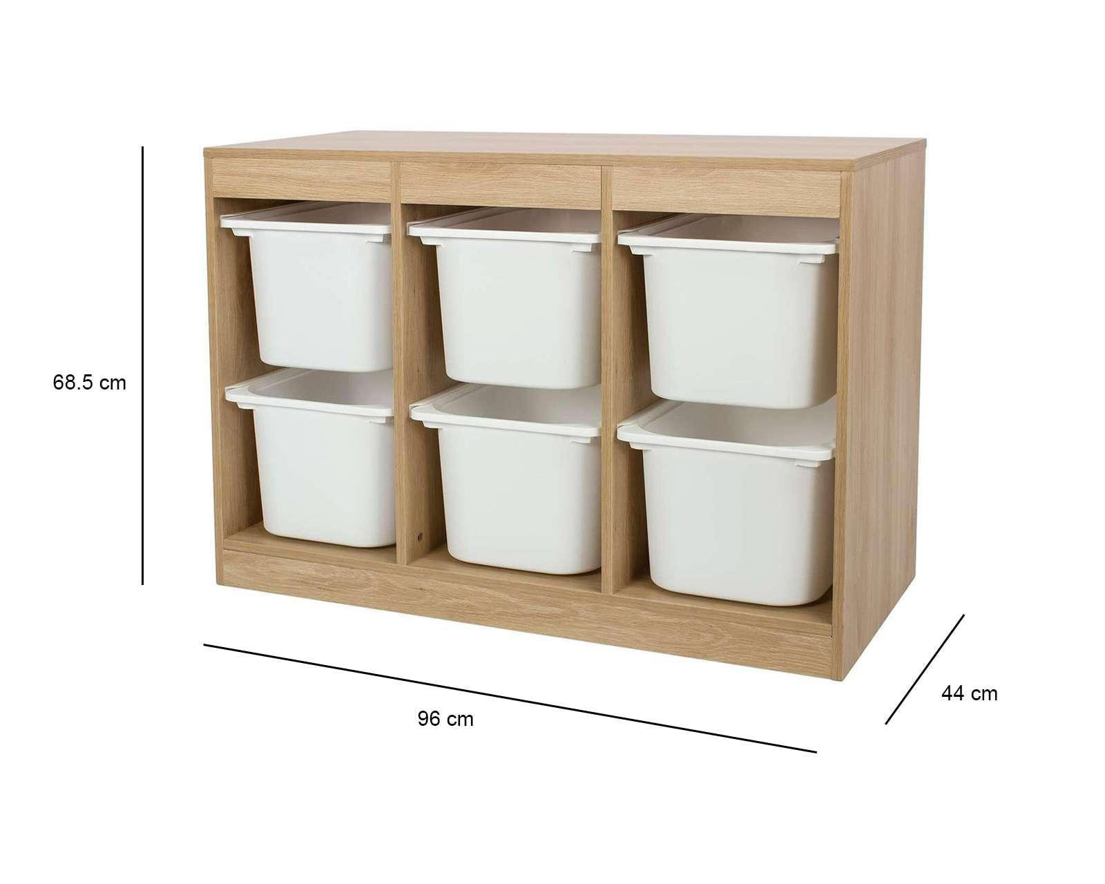 Foto 7 pulgar | Foto 6 | Mueble Organizador para Juguetes +Simple