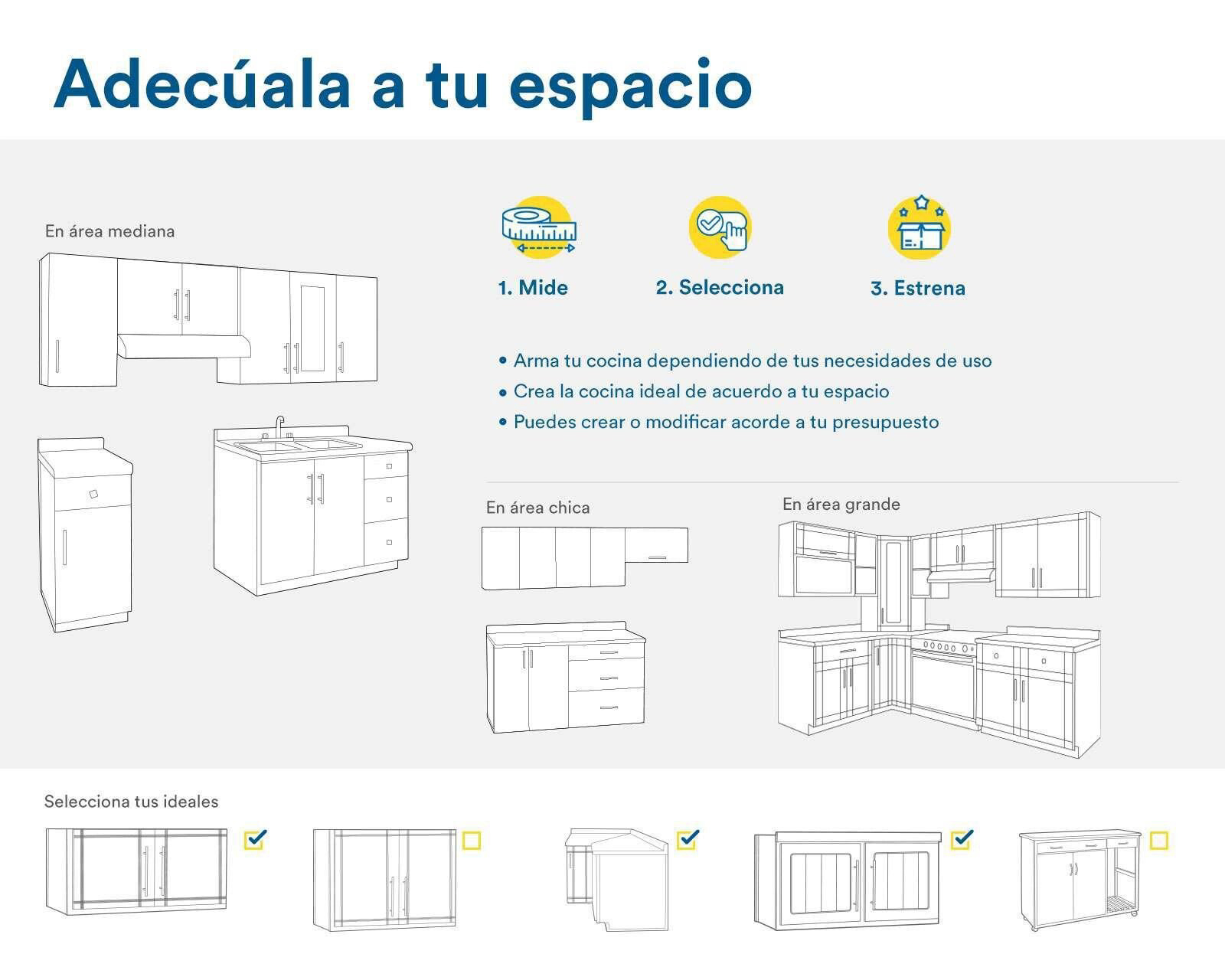 Foto 7 pulgar | Foto 6 | Alacena Esquinera Perla Gris