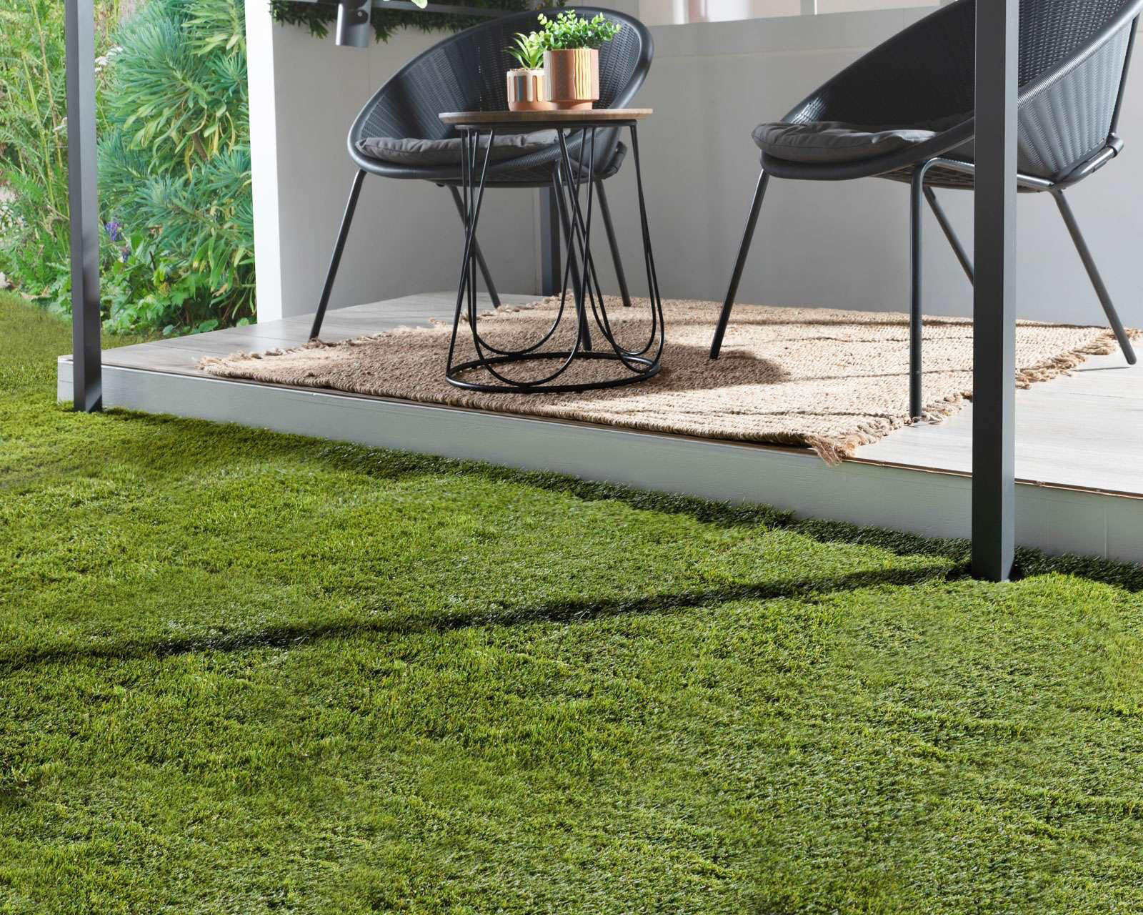 Foto 2 pulgar | Foto 1 | Césped Artificial Alcazar 4 Piezas