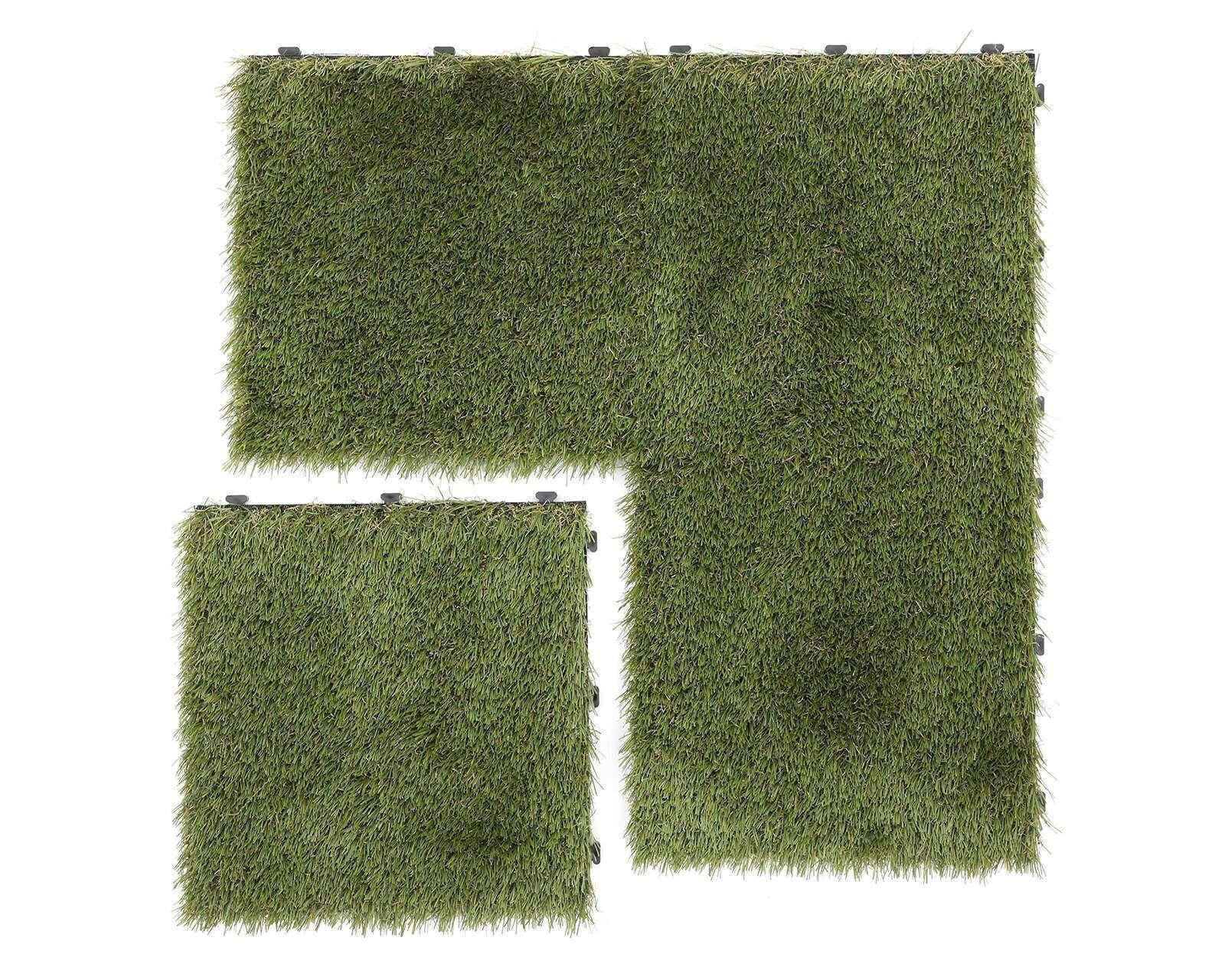 Foto 2 | Foto 2 | Césped Artificial Alcazar 4 Piezas