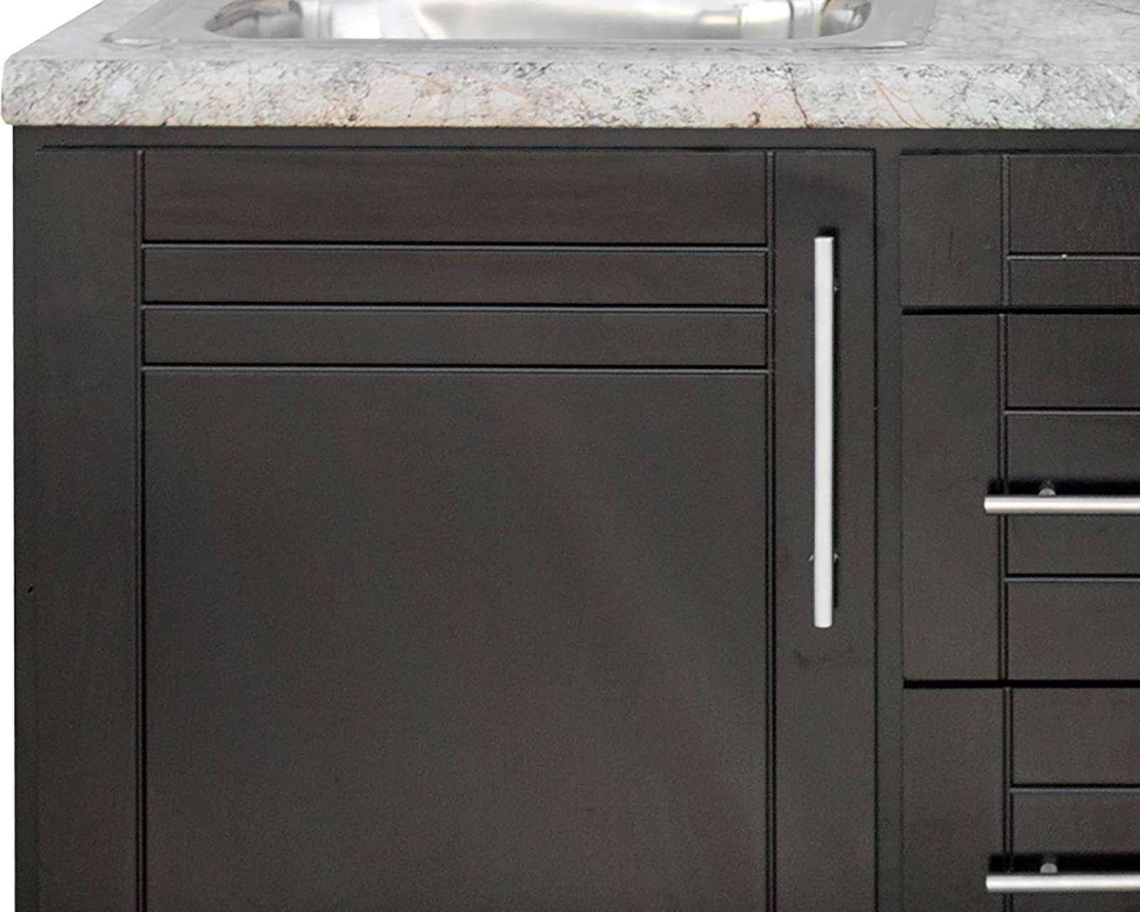 Foto 5 | Foto 5 | Cocina Génova Chocolate 135 cm