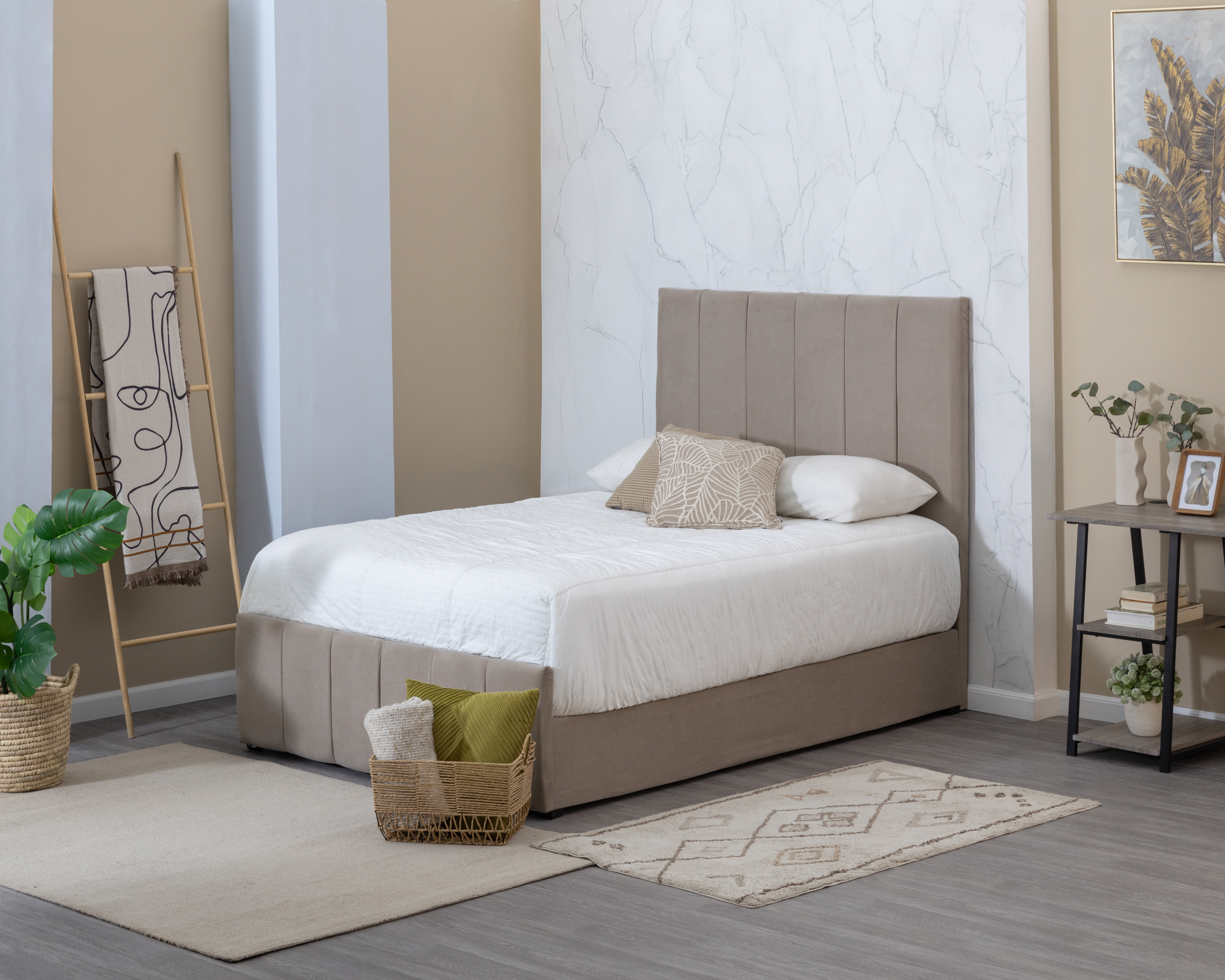 Cama Matrimonial Ferro de Madera
