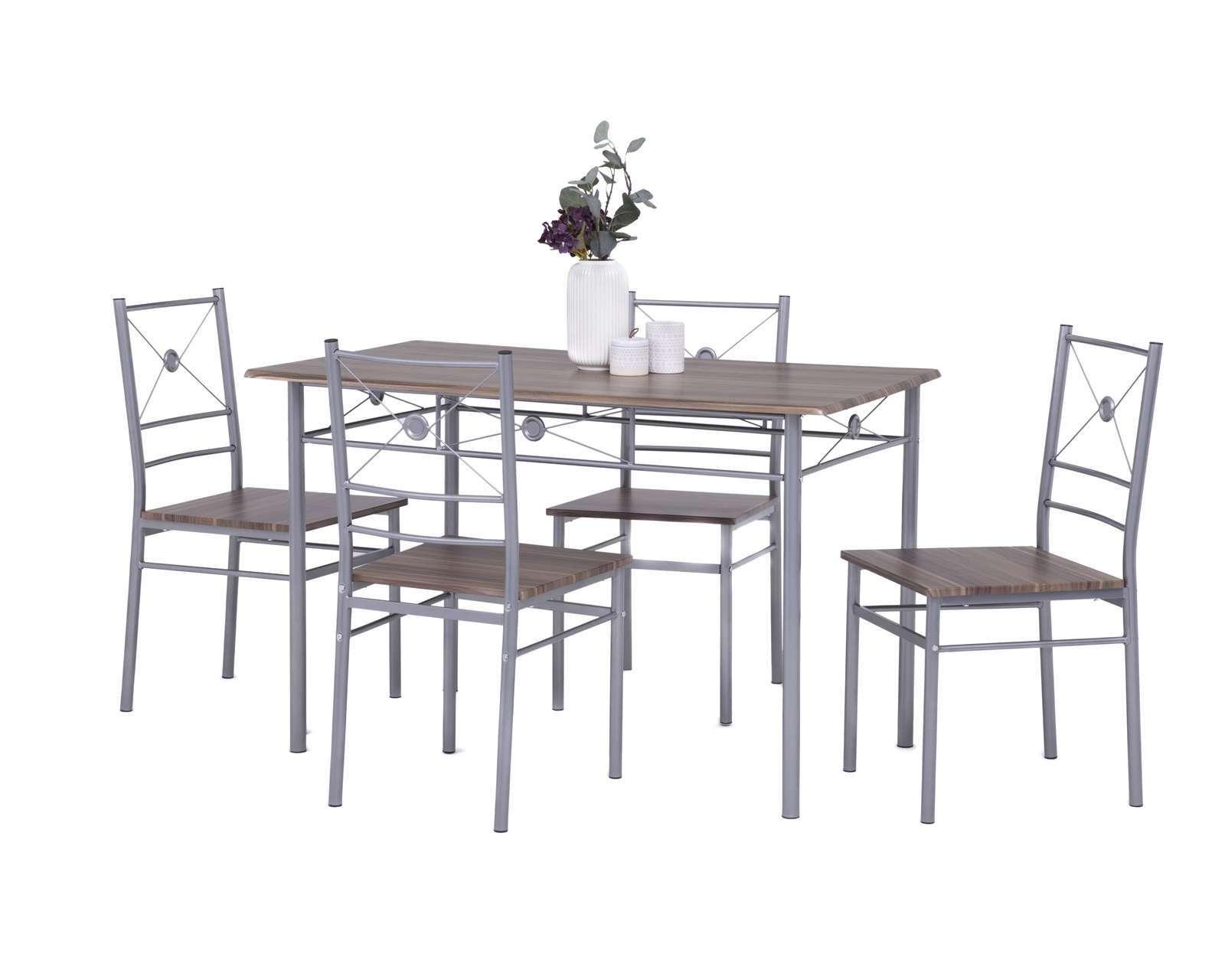 Foto 7 pulgar | Foto 6 | Comedor Surinam con 4 Sillas