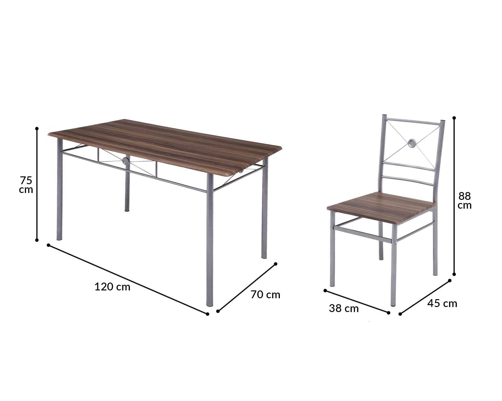 Foto 7 | Foto 7 | Comedor Surinam con 4 Sillas