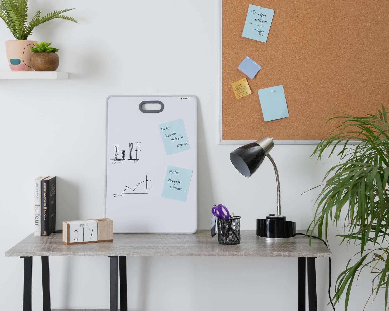 Foto 4 pulgar | Foto 3 | Pizarrón Alfra con Marcador 60 x 1.8 x 40 cm