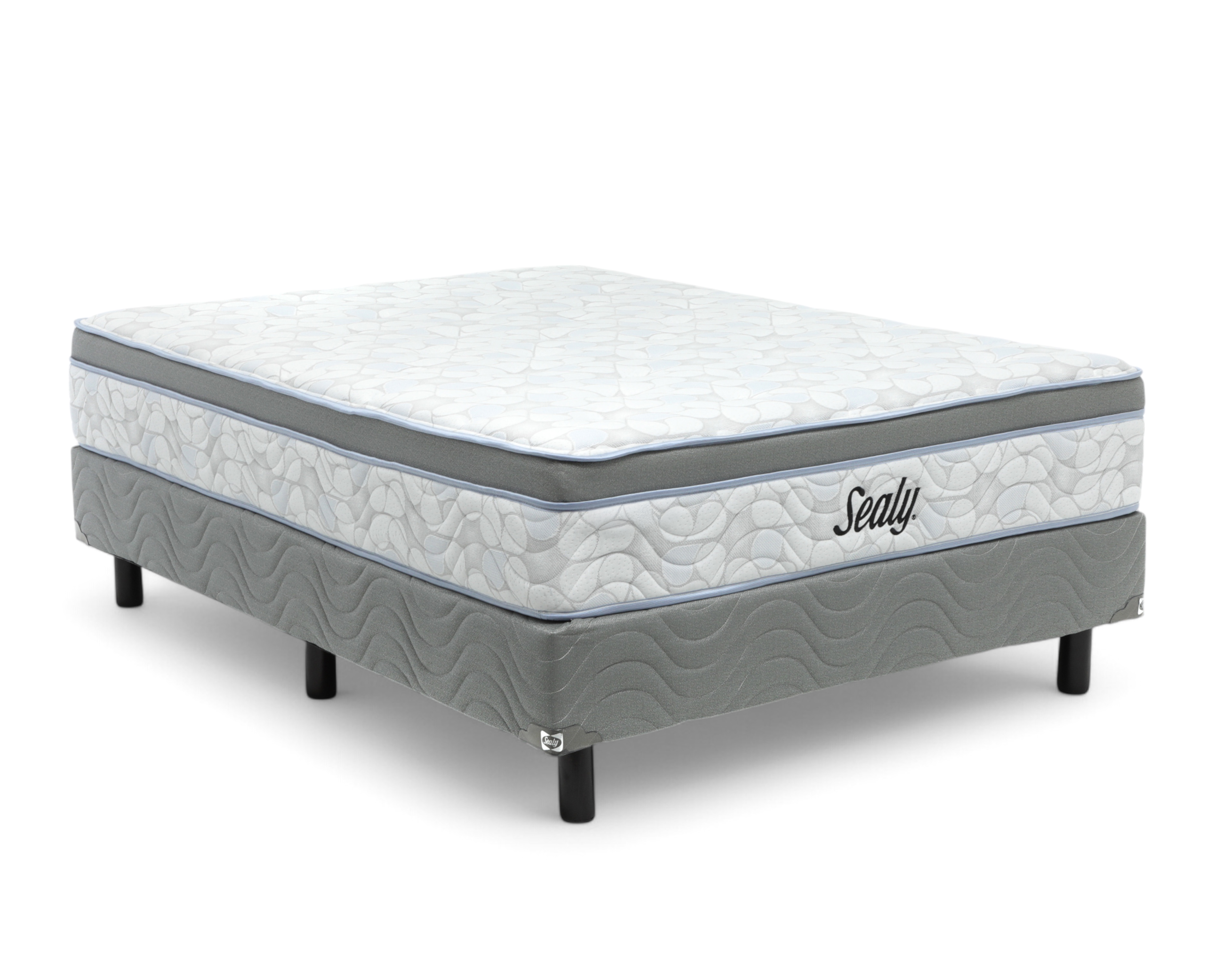 Foto 4 pulgar | Foto 3 | Juego de Colchón y Box Matrimonial Sealy Amazing