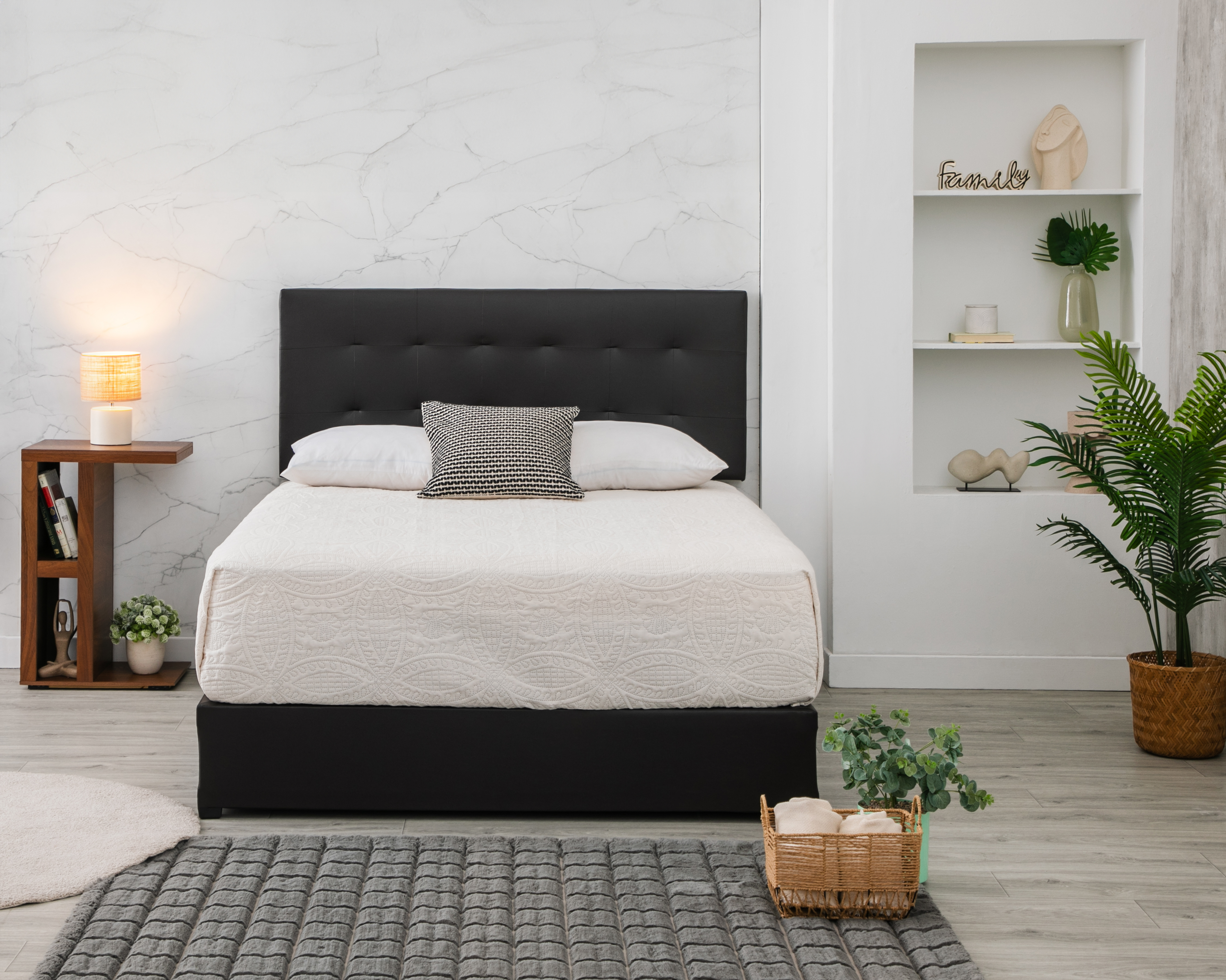 Cama Queen Size Manchester de Madera