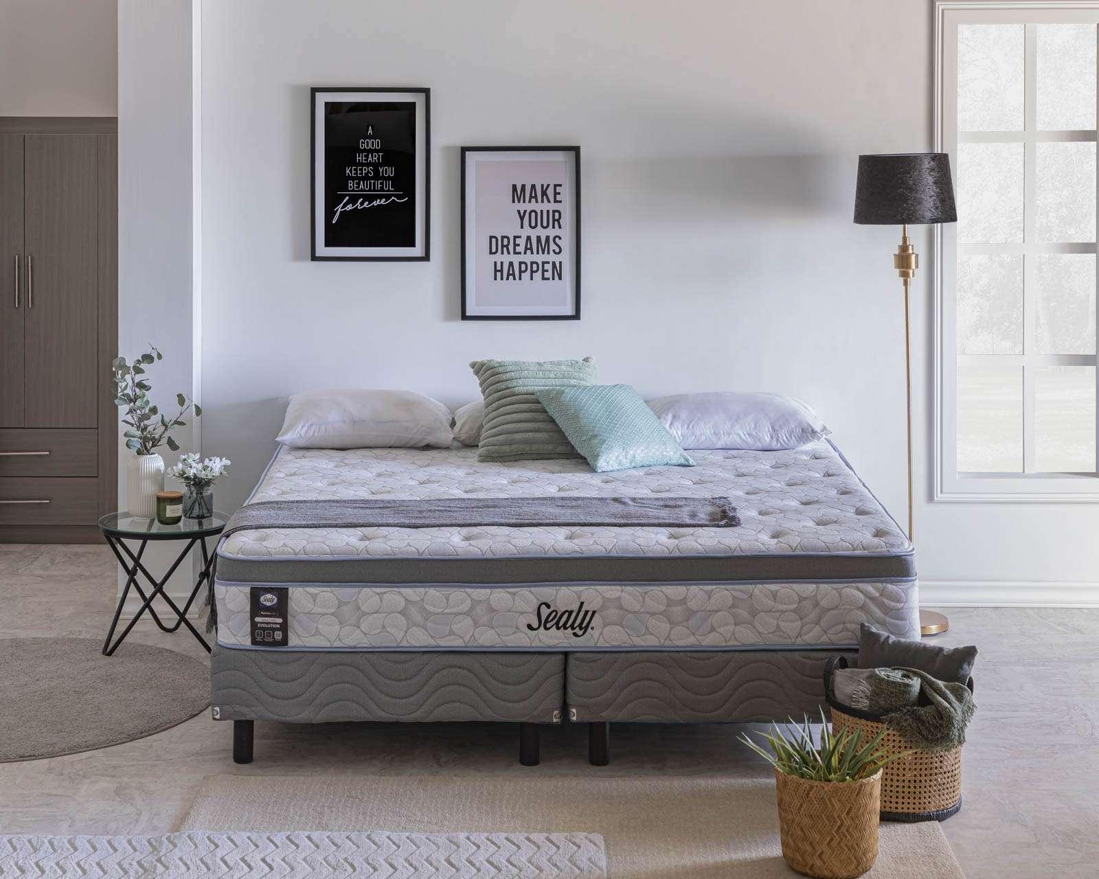 Foto 2 pulgar | Foto 1 | Juego de Colchón y Box King Size Sealy Amazing