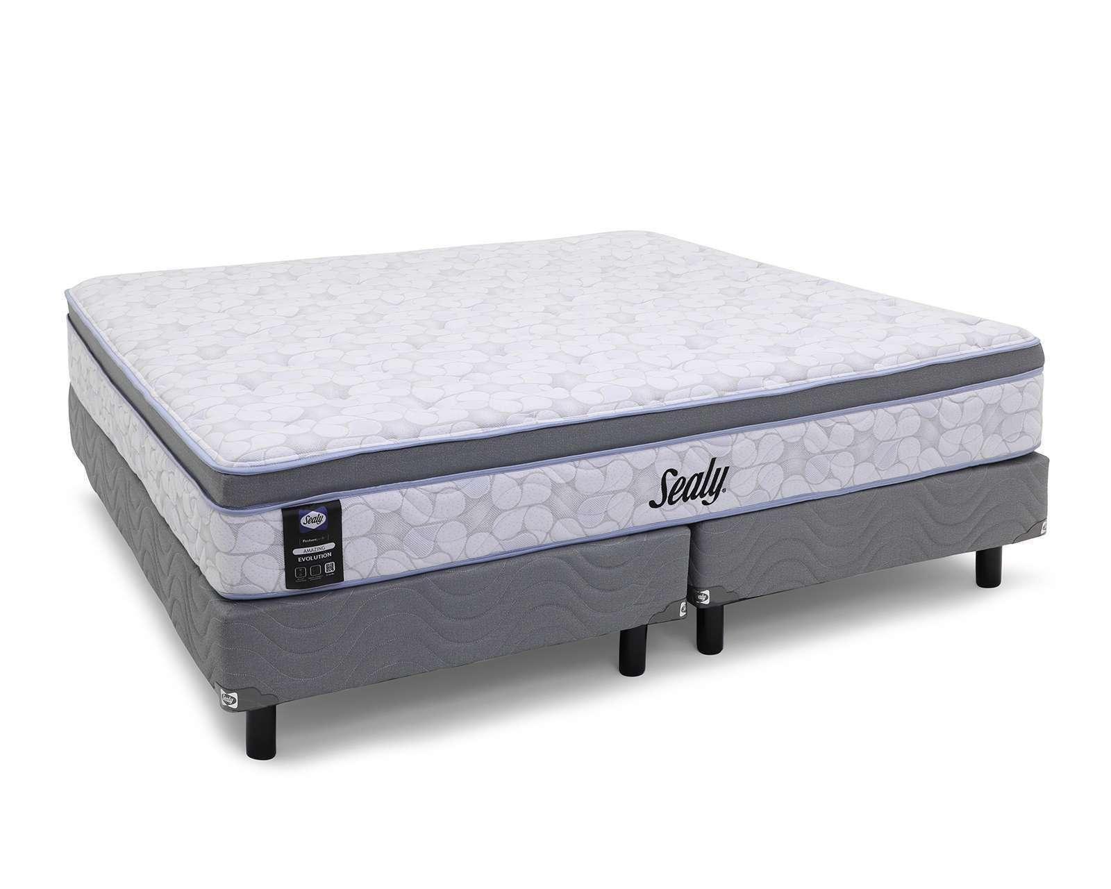 Foto 3 | Foto 3 | Juego de Colchón y Box King Size Sealy Amazing