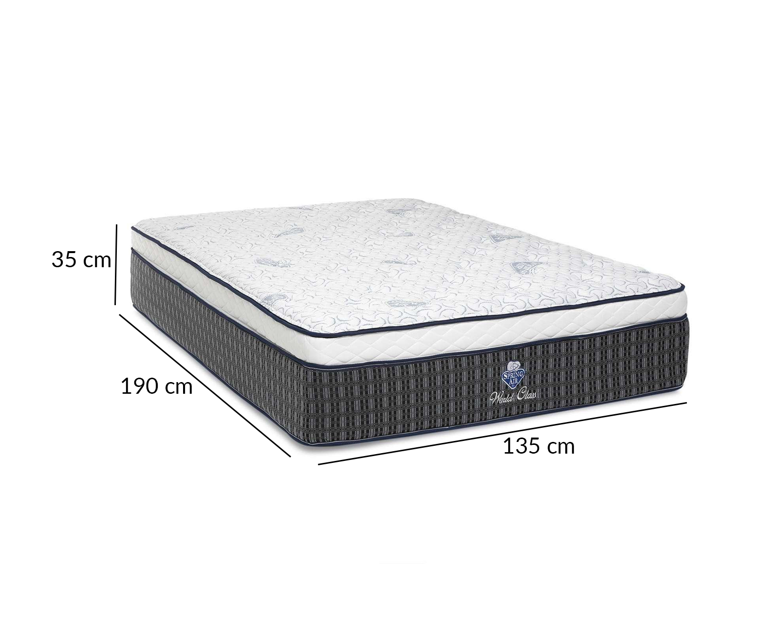 Foto 6 | Foto 6 | Colchón Matrimonial Spring Air World Class