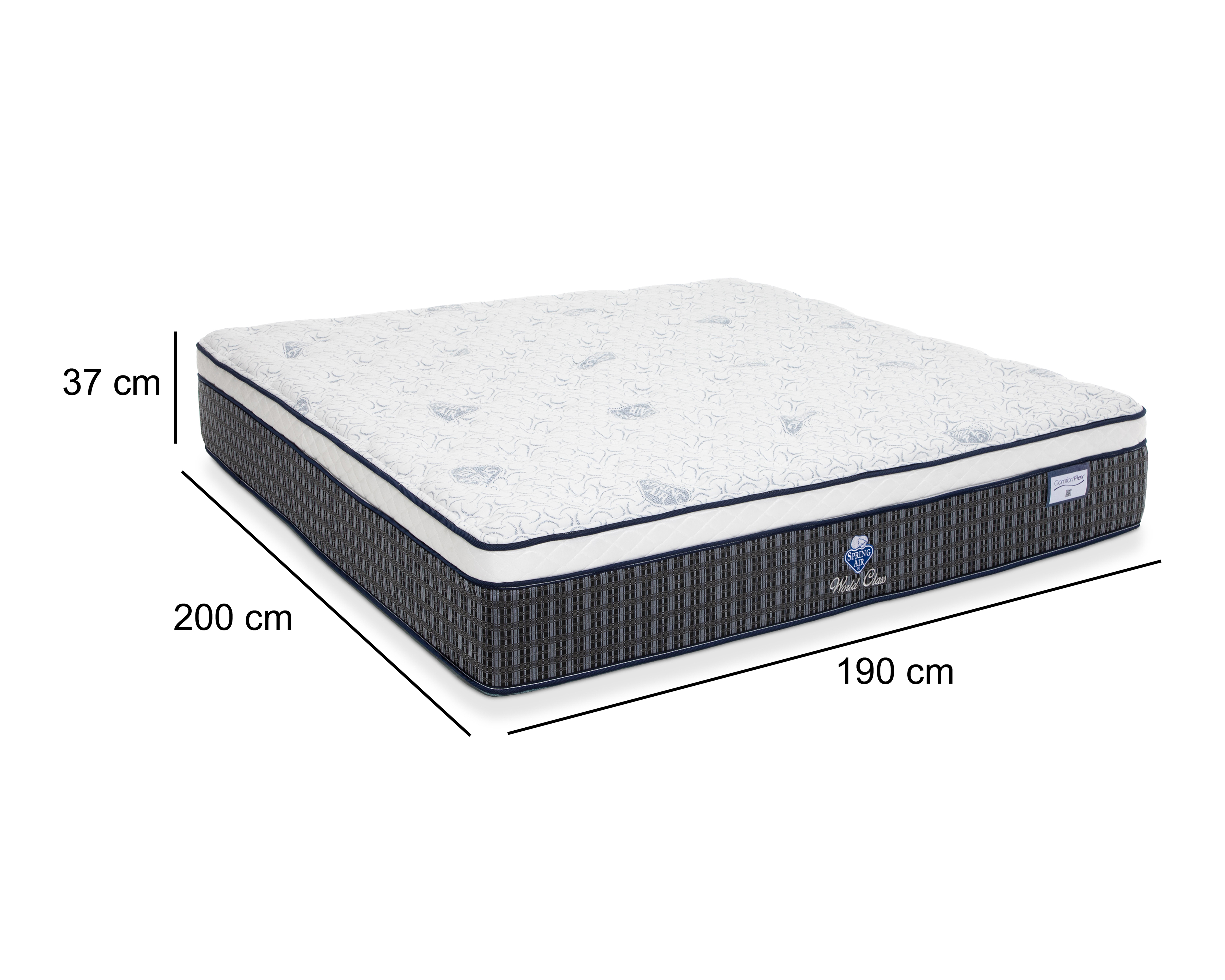 Foto 5 | Foto 5 | Colchon King Size Spring Air World Class