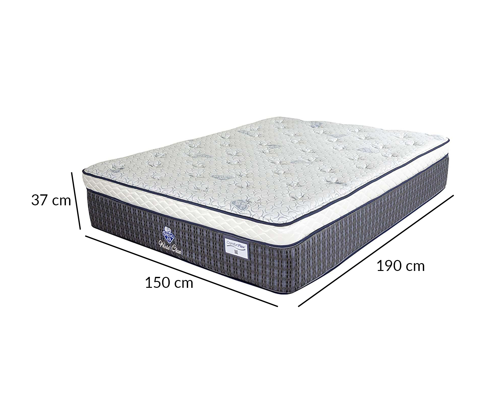 Foto 7 pulgar | Foto 6 | Colchón Queen Size Spring Air World Class