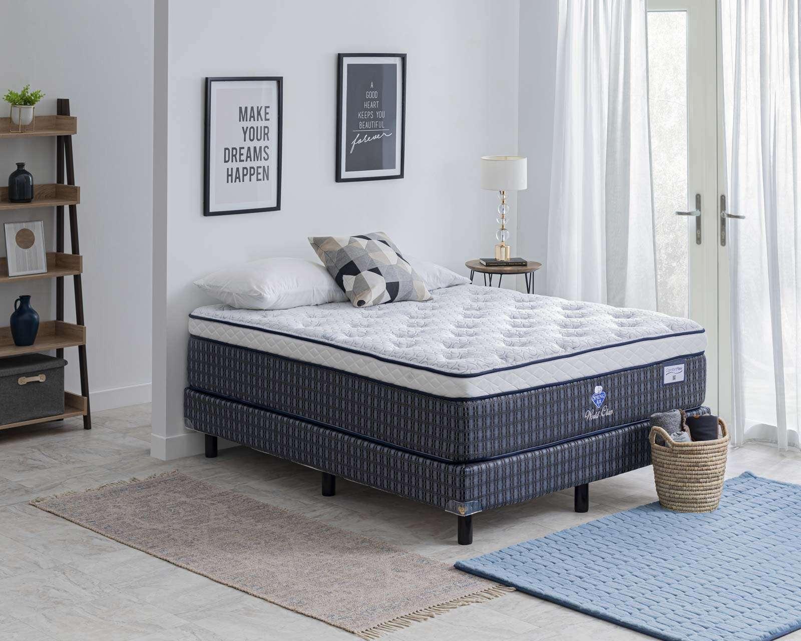 Foto 1 | Foto 1 | Juego de Colchón y Box Queen Size Spring Air World Class