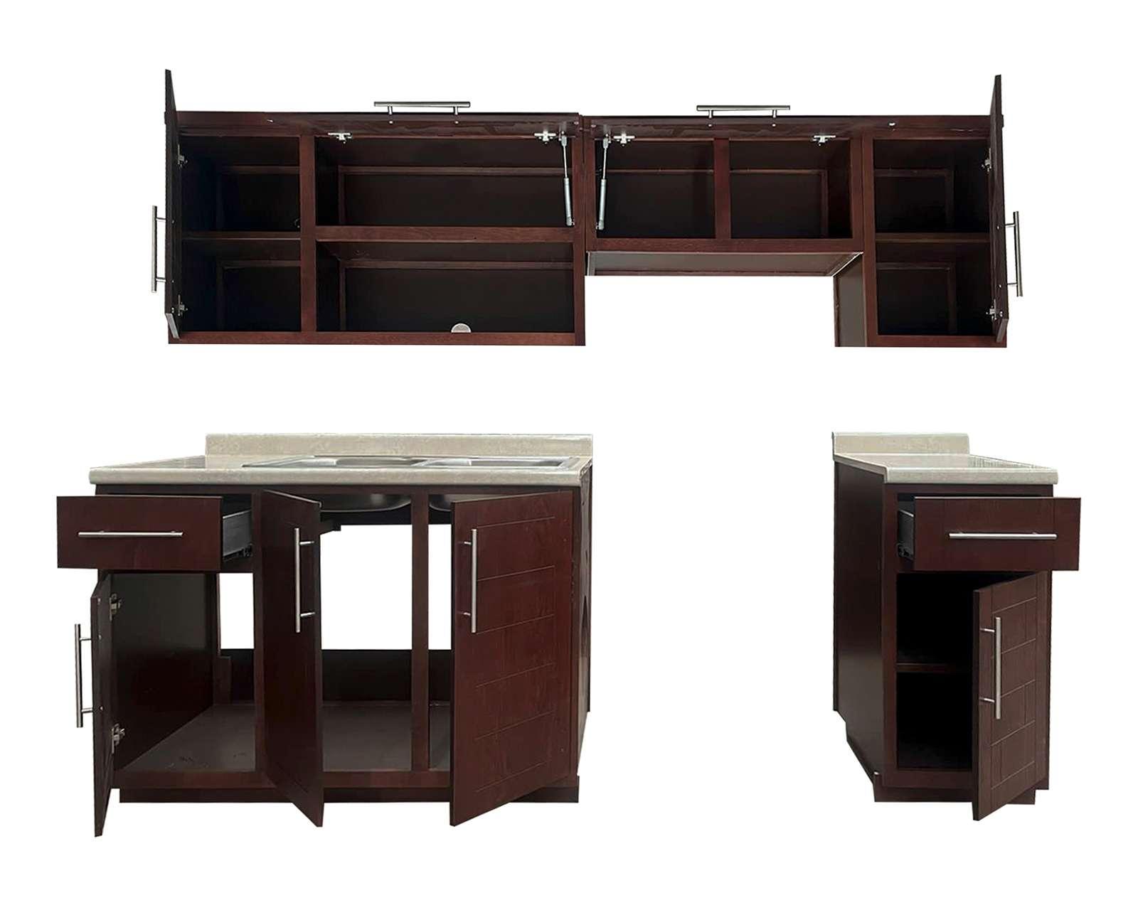 Foto 5 | Foto 5 | Cocina Integral Encino Cherry 240 cm