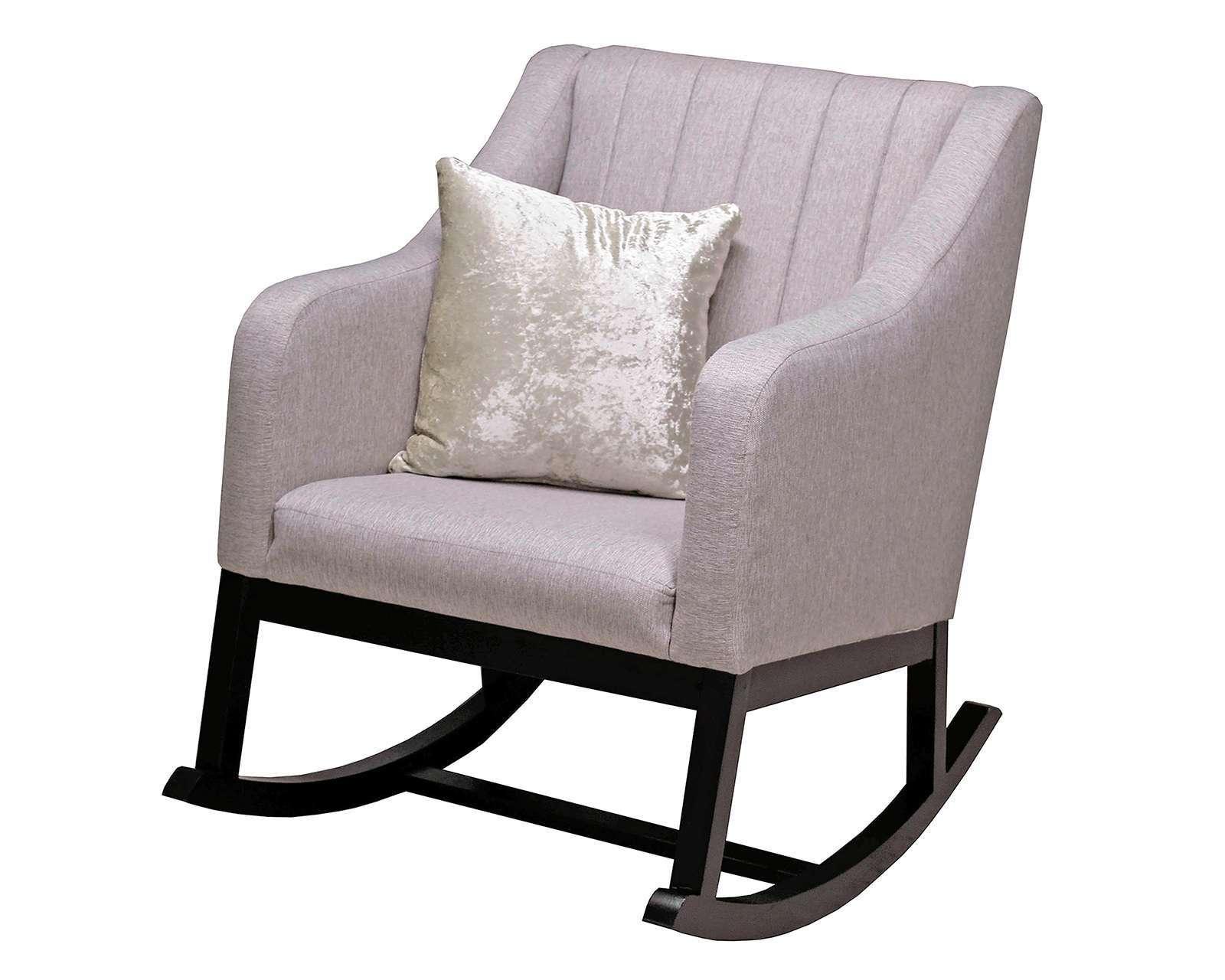 Foto 3 pulgar | Foto 2 | Silla Mecedora Moderna Beige Valencia