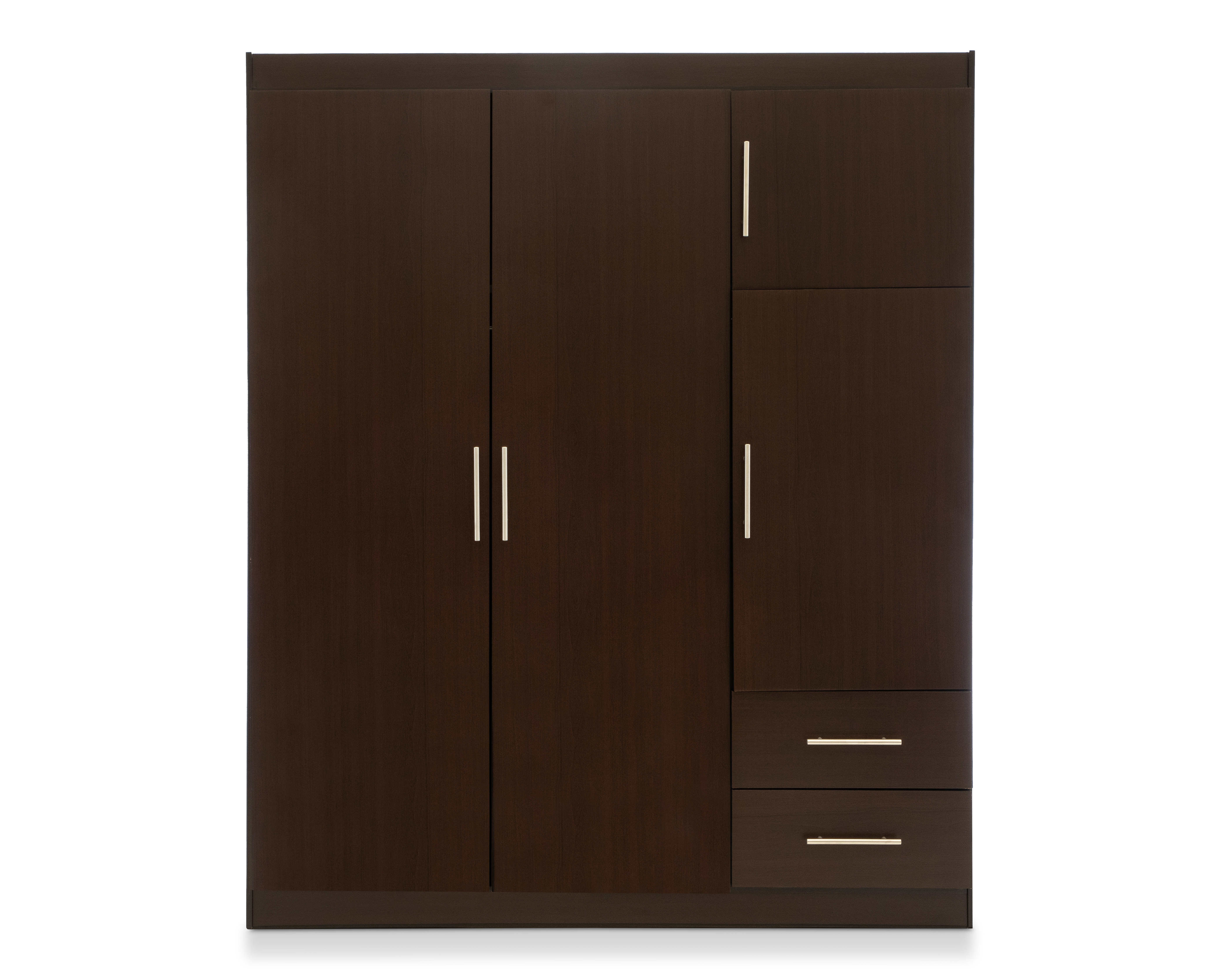 Foto 5 pulgar | Foto 4 | Ropero Mobi Laurel Chocolate 146 cm