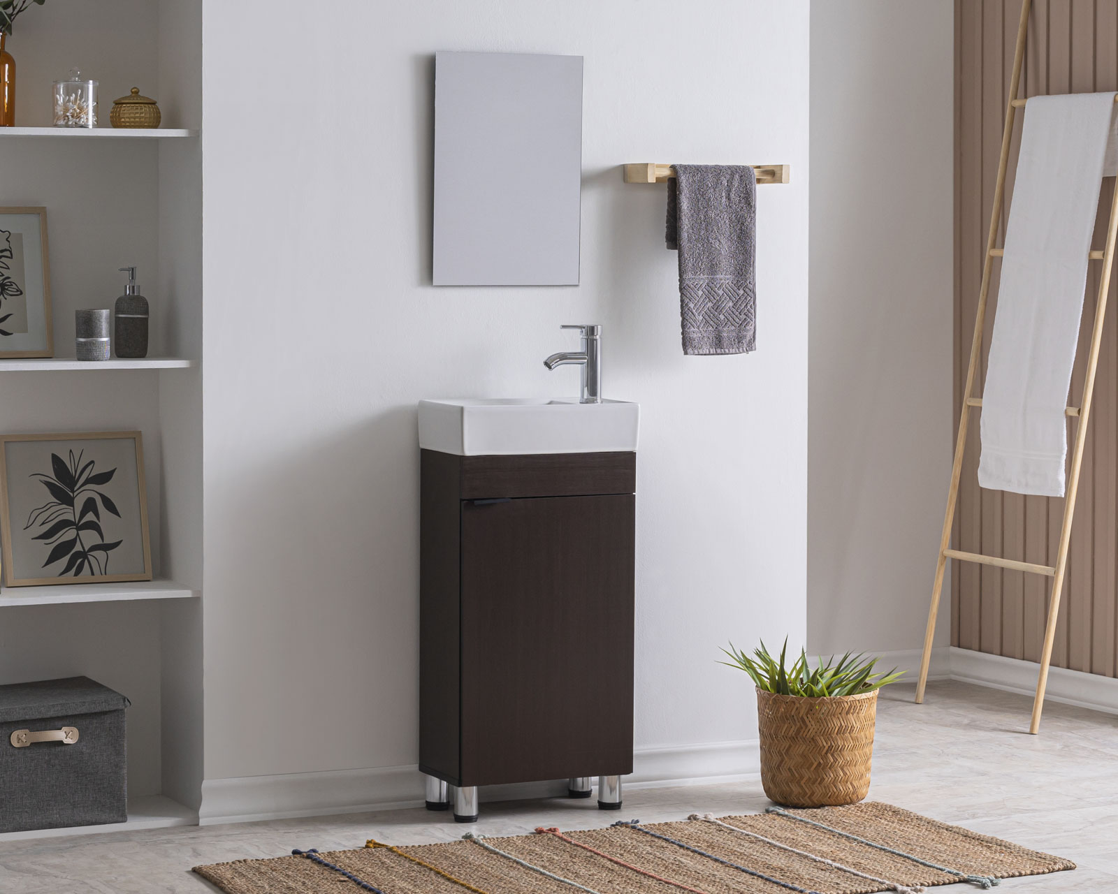 Mueble para Baño Mobi Venice Chocolate