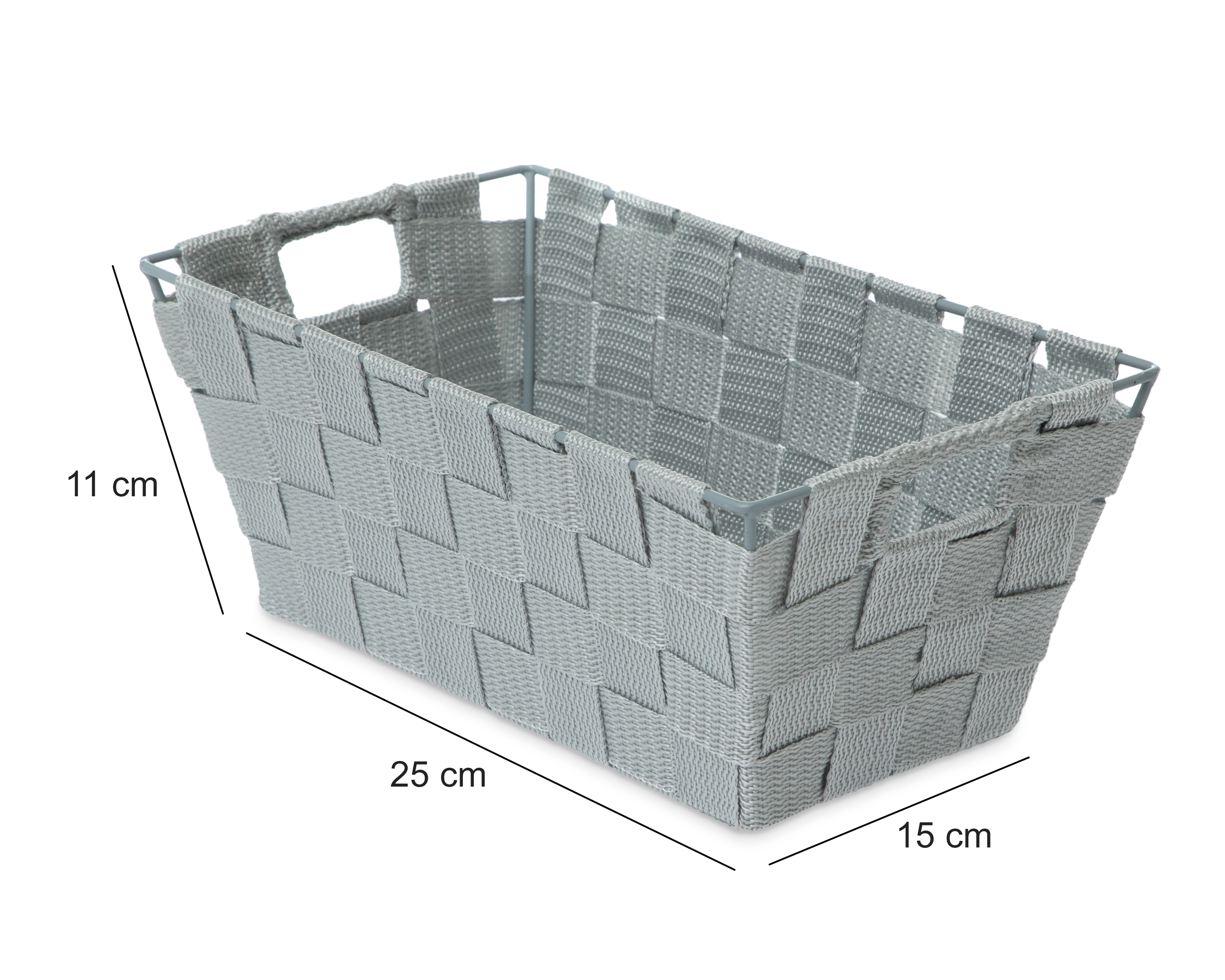 Foto 7 pulgar | Foto 6 | Canasto Organizador +Simple Lucie Gris II