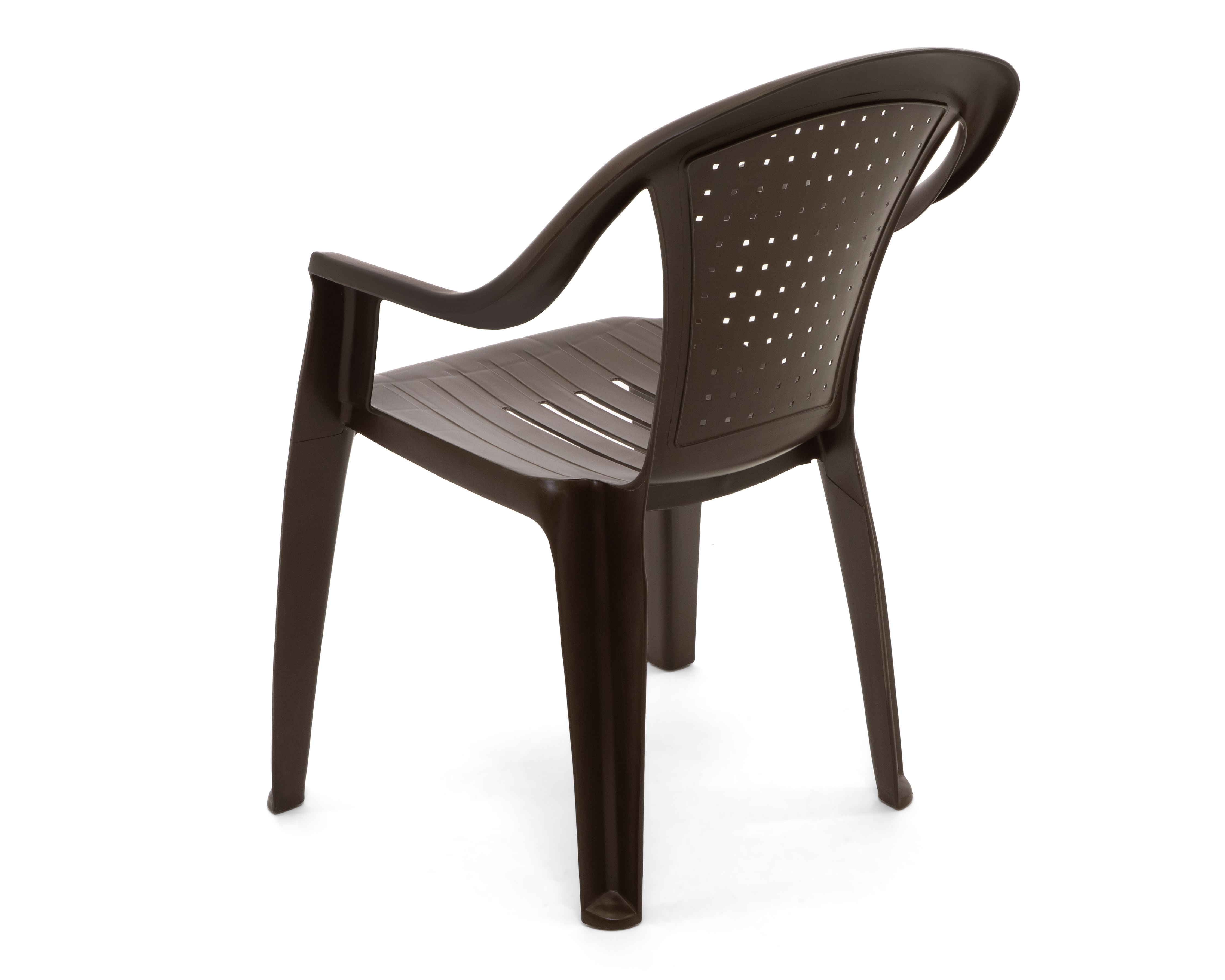 Foto 3 pulgar | Foto 2 | Silla Cuadros Chocolate